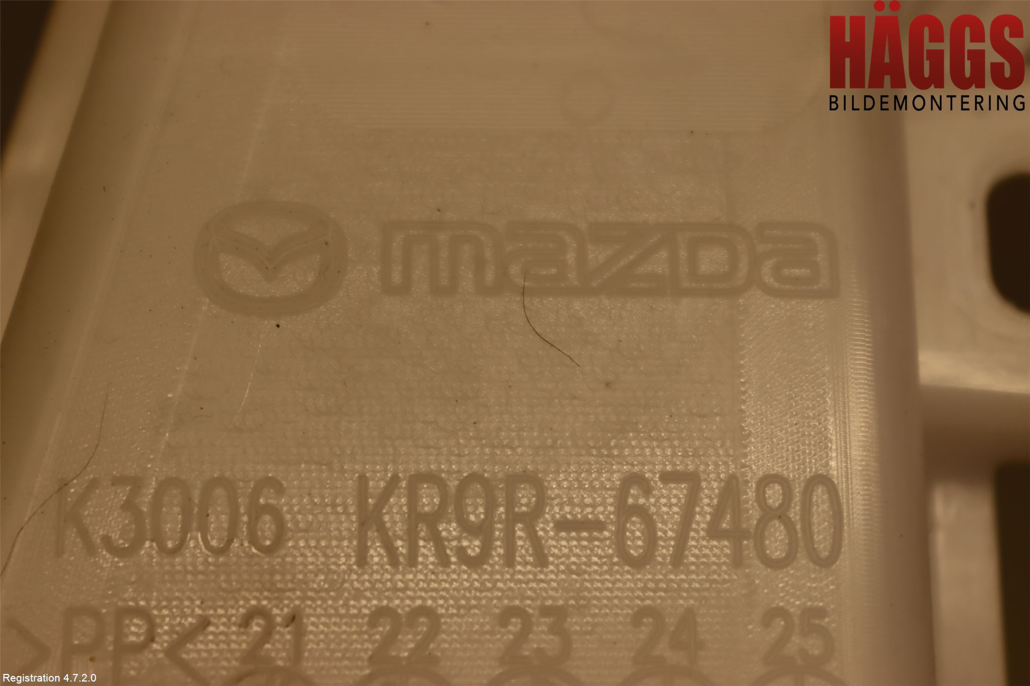 Mazda CX-60 22- Spolartank Vindruta-Strål