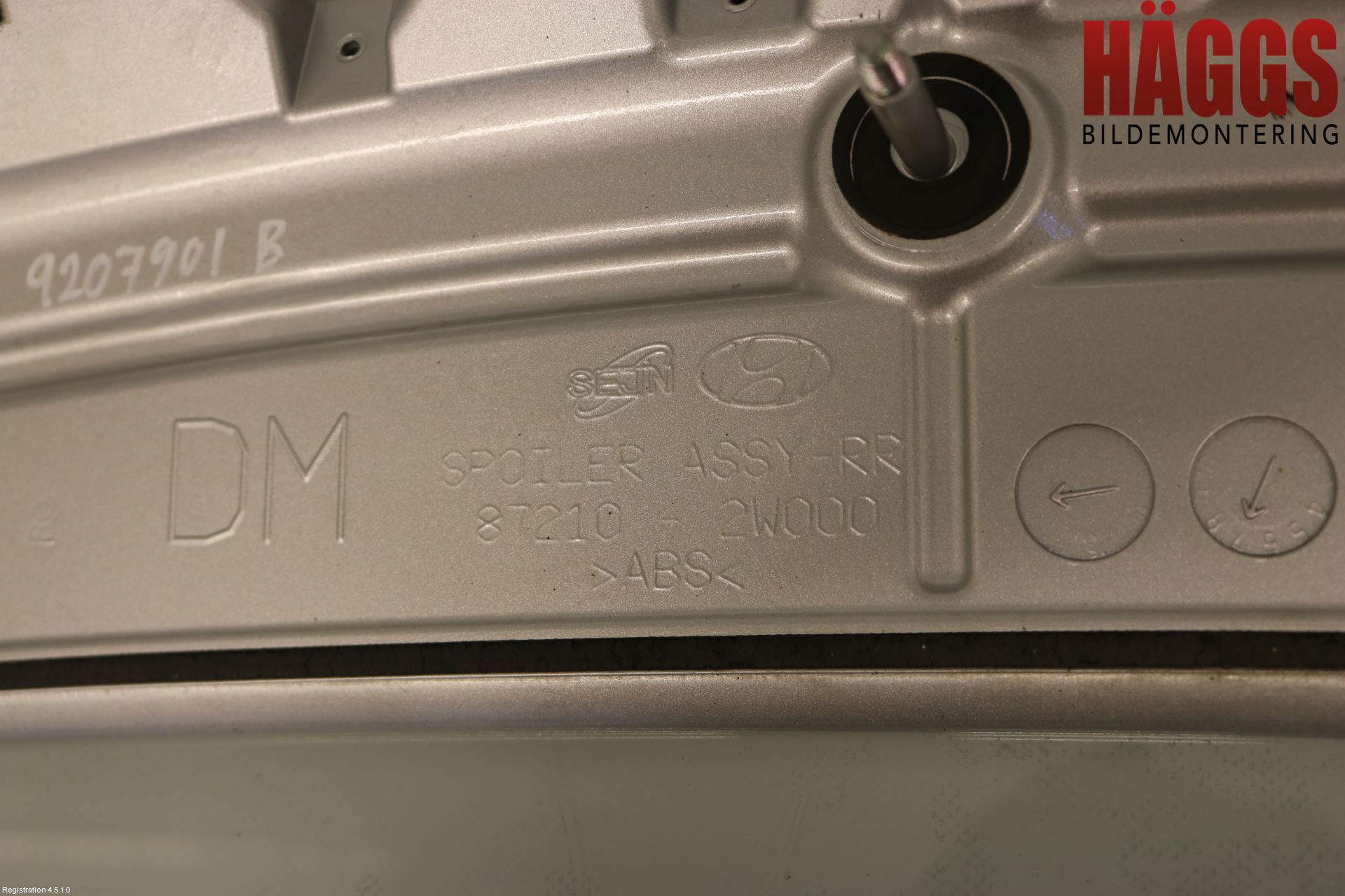 Hyundai SANTA FE 13-18 Spoiler Baklucka