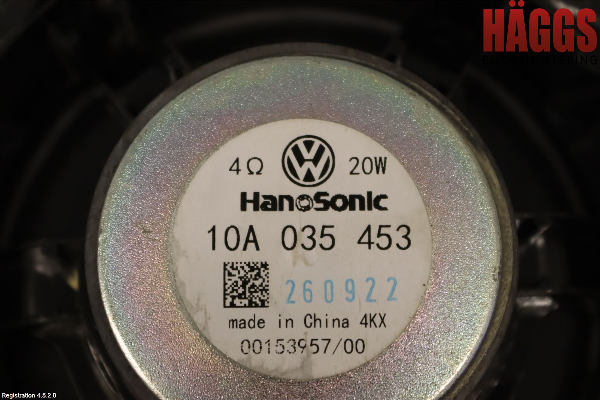 Volkswagen VW ID.3 21- Högtalare