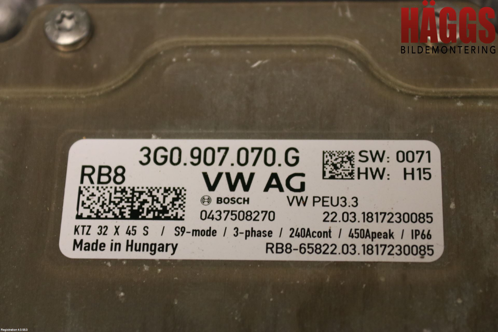 Volkswagen VW PASSAT 15-19 Hybridconverter