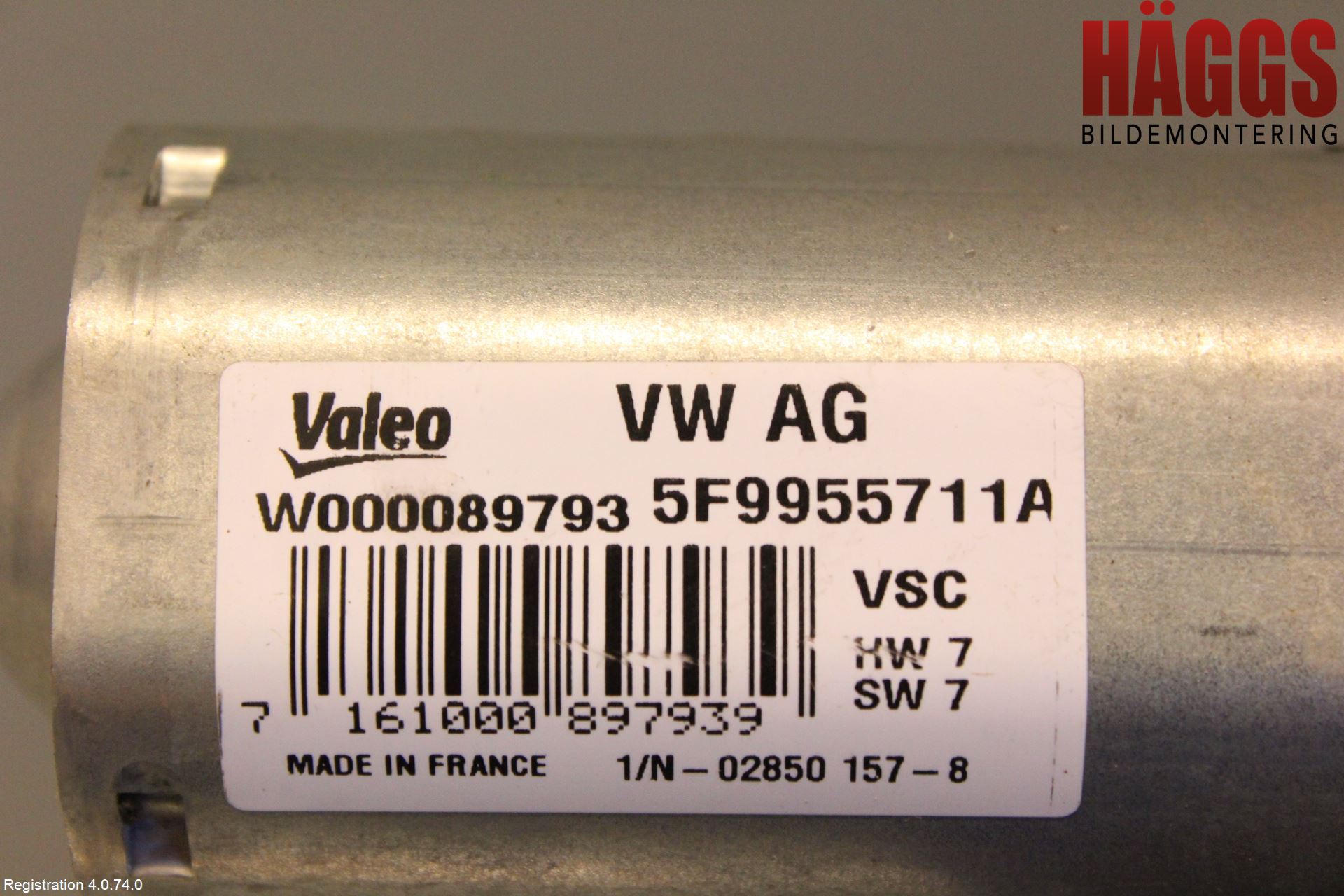 Seat LEON 13-20 Torkarmotor Baklucka