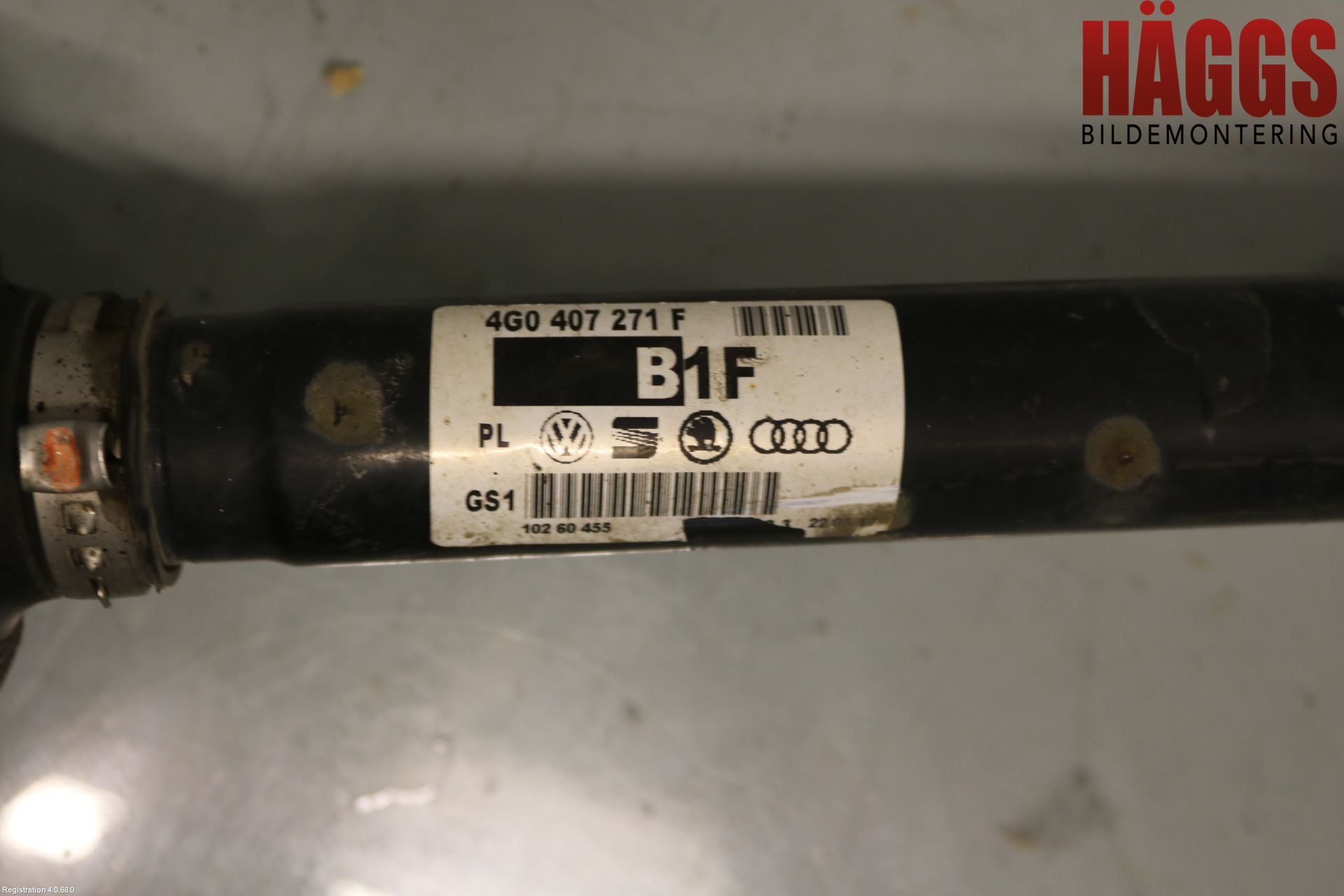 Audi A6/S6 4G 11-18 Drivaxel Fram Höger