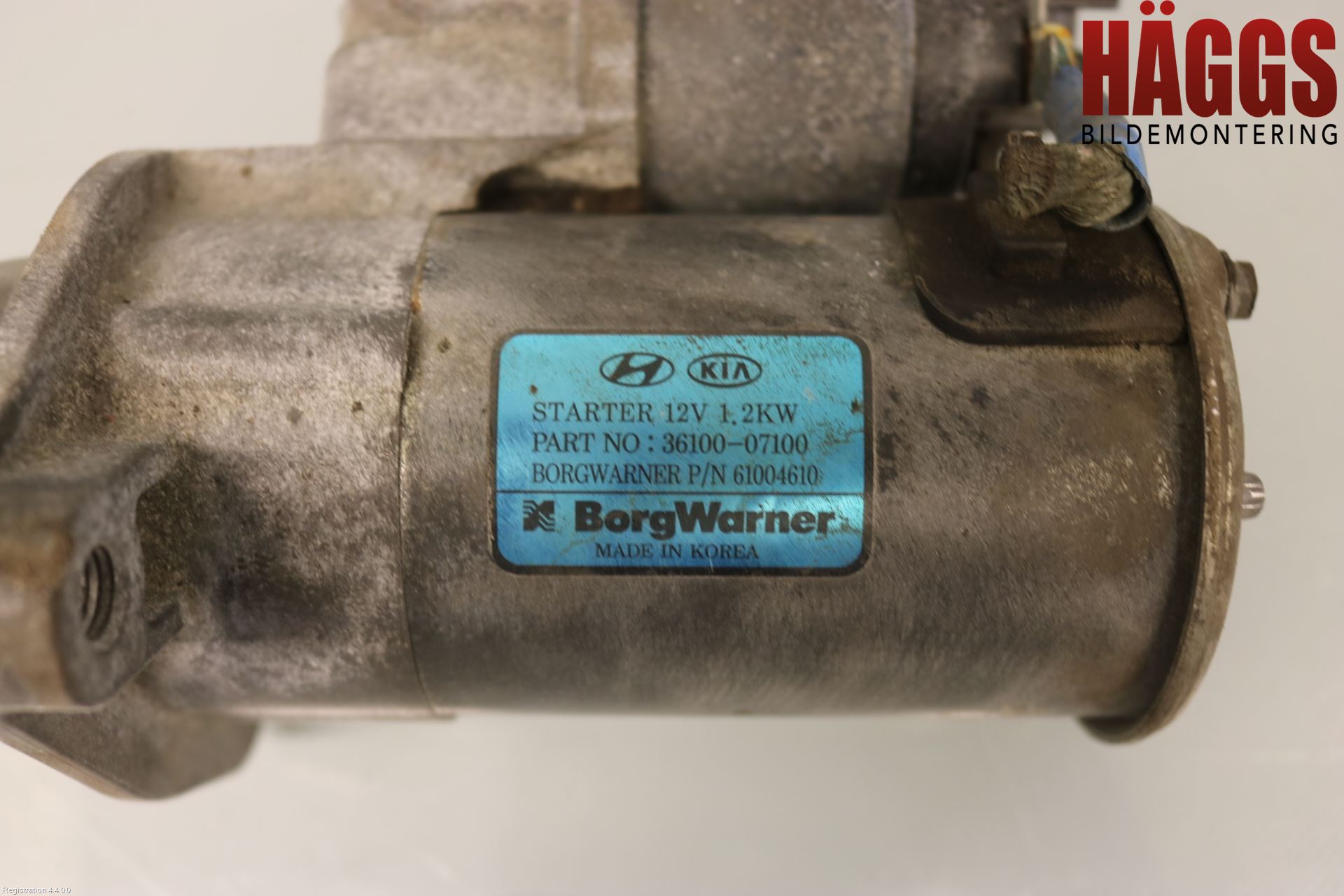 Hyundai i10 LA 20- Startmotor