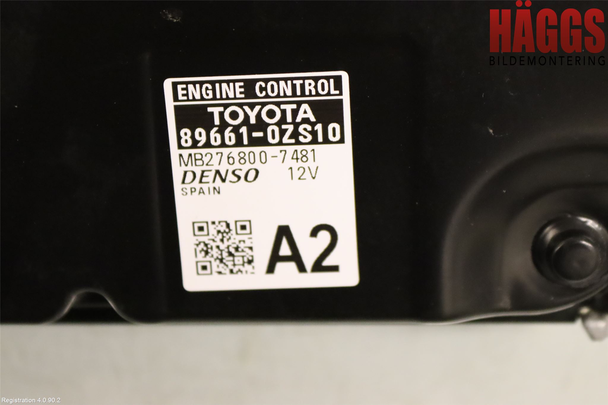 Toyota COROLLA 19- Styrenhet Insprut Bensin