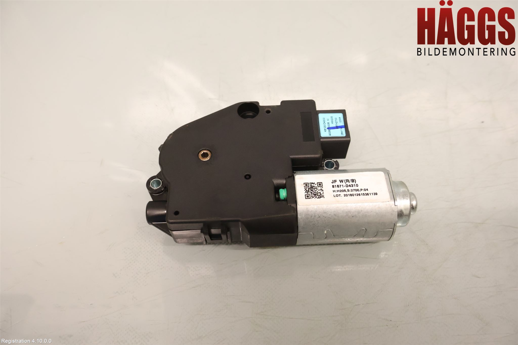 Kia OPTIMA 16-20 Taklucksmotor