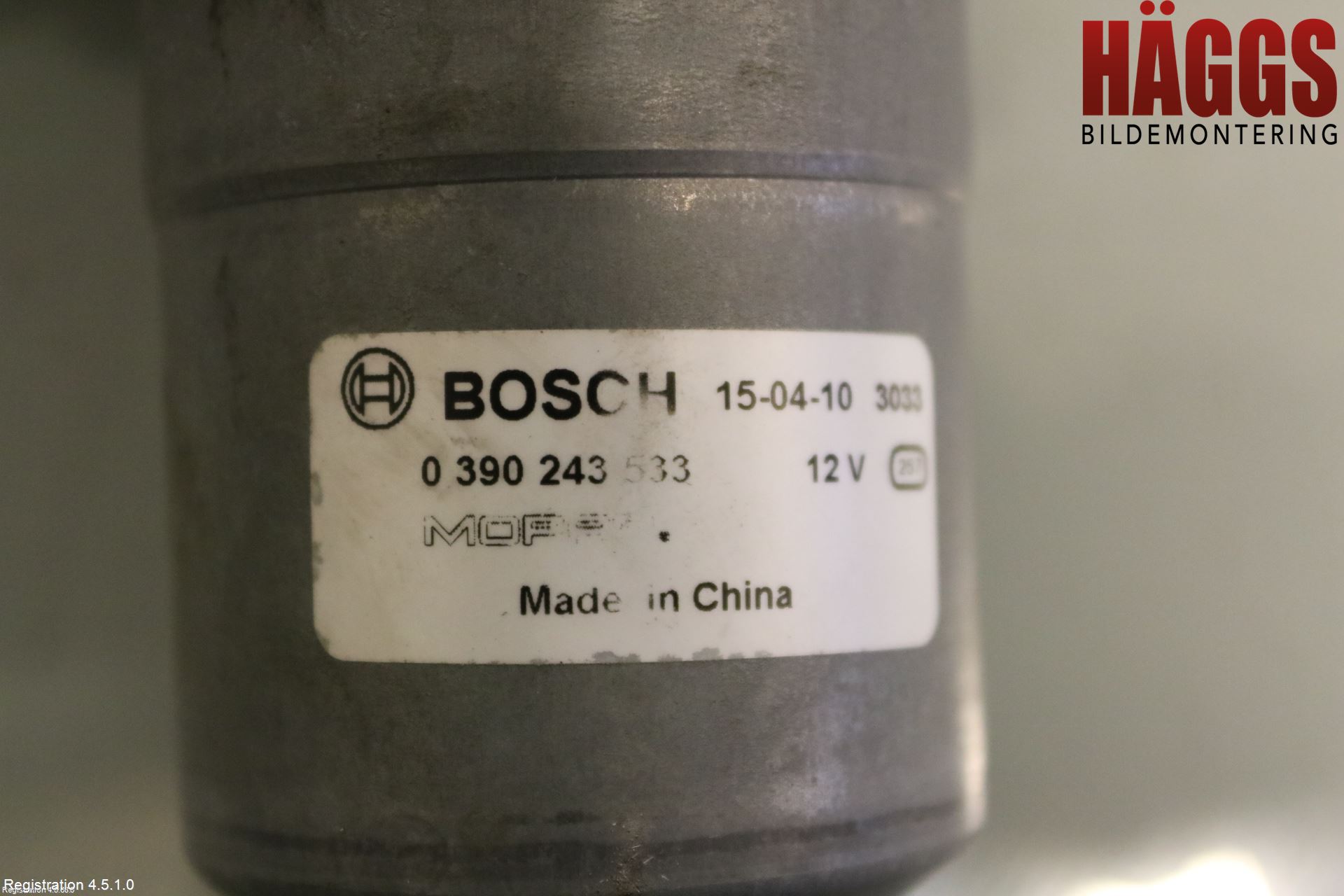 Fiat 500X 15- Torkarmotor Vindruta