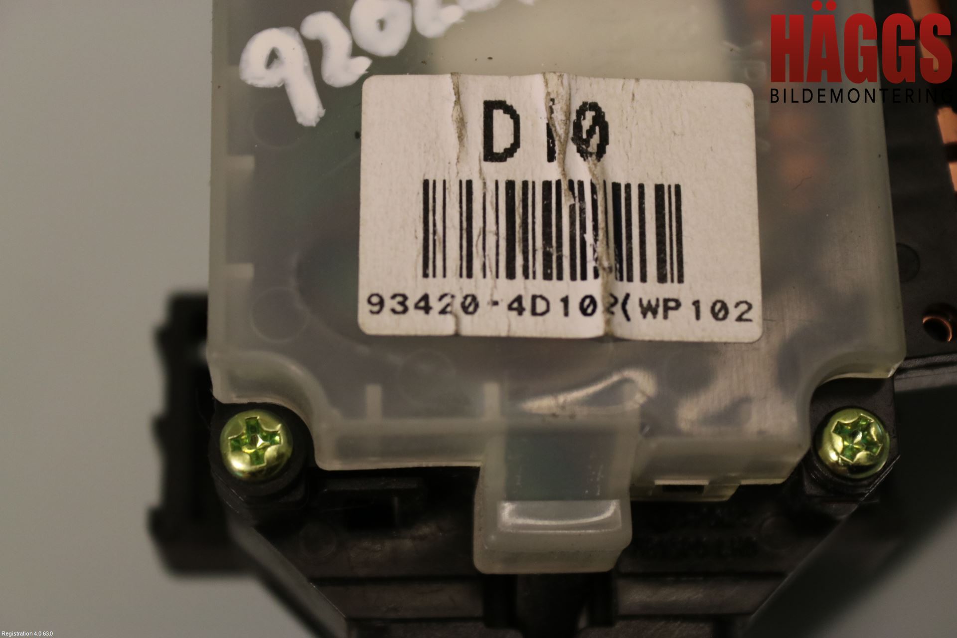 Kia CARNIVAL Spak Torkar-Spolomk