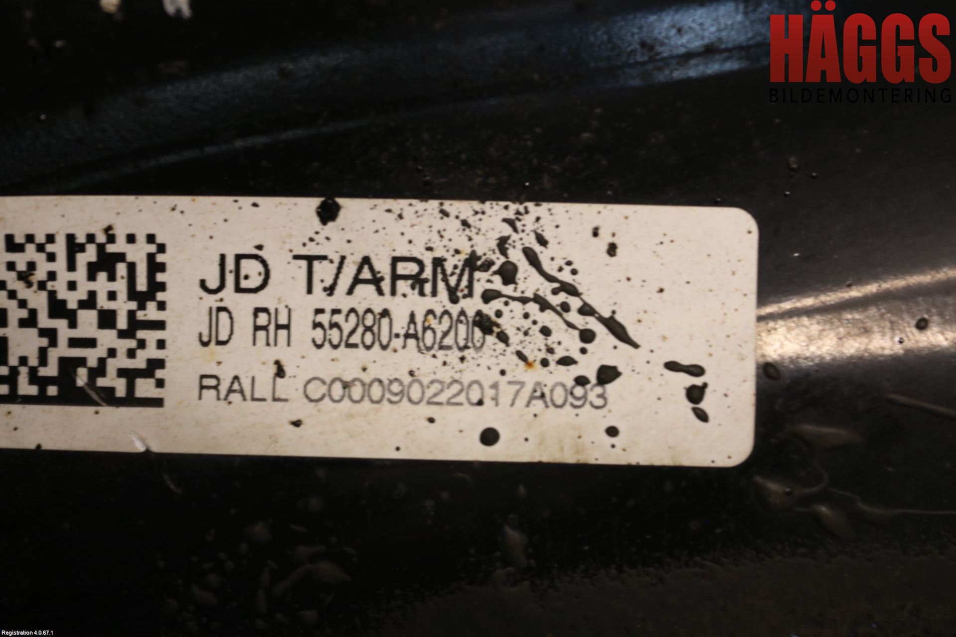 Hyundai i30 GD 13-17 Bärarm Bak Höger