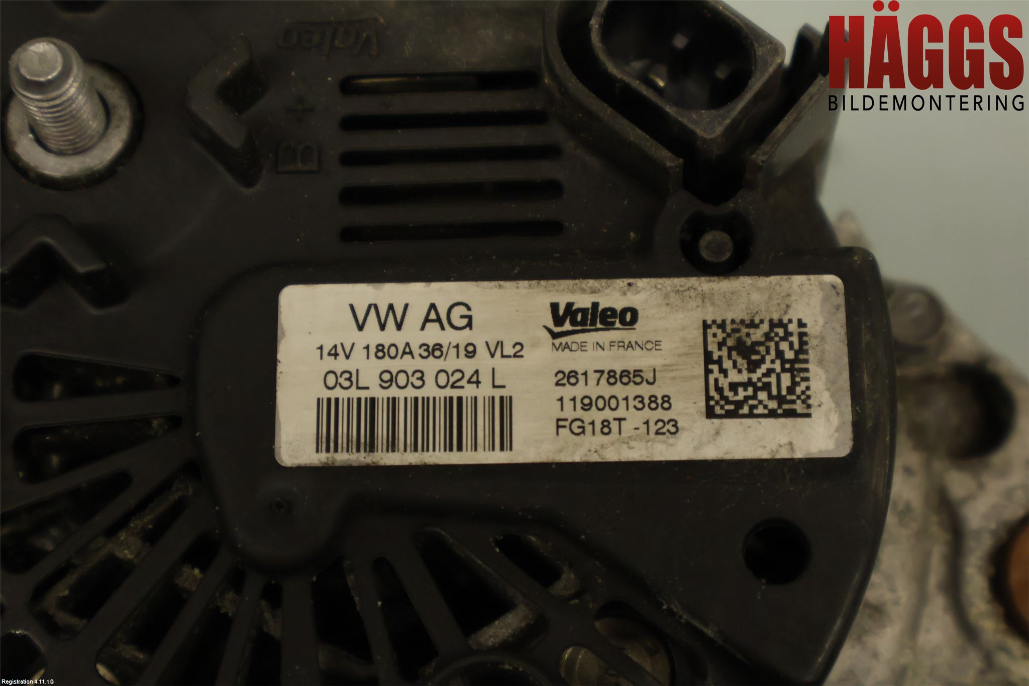 Volkswagen VW TRANSP/CARAVELLE (T6) 16-22 Generator