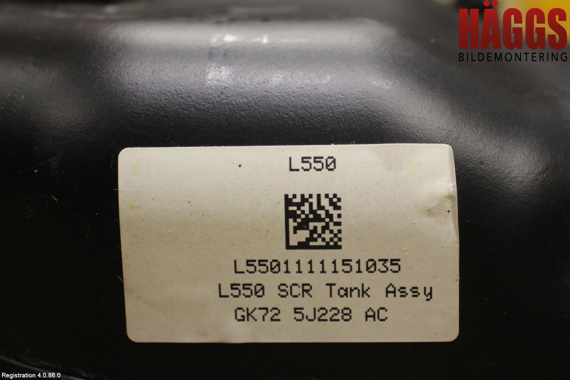 Landrover LAND ROVER DISCOVERY 4 10-16 Adblue Tank