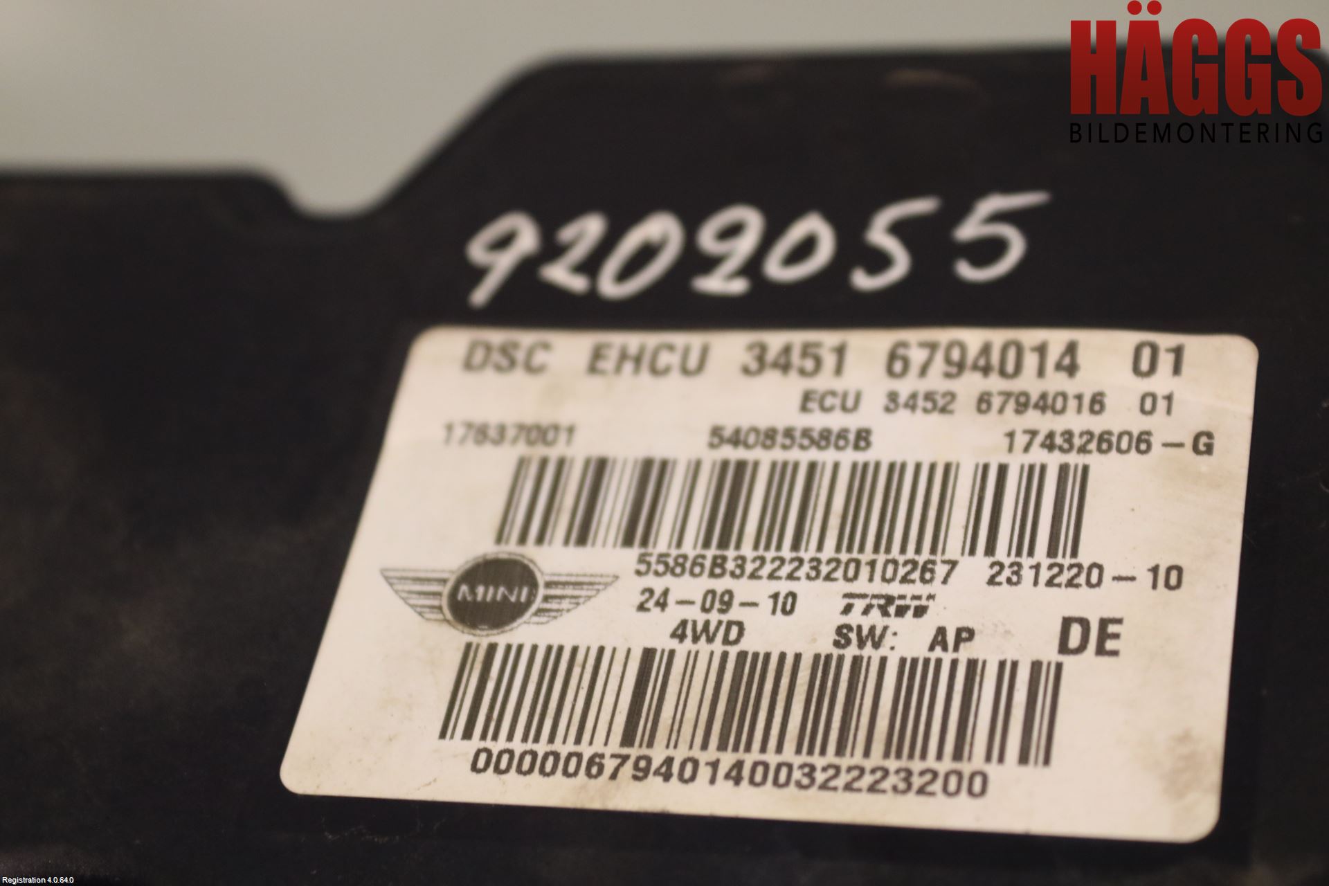 Mini COUPE R56 05-14 Abs Hydraulaggregat