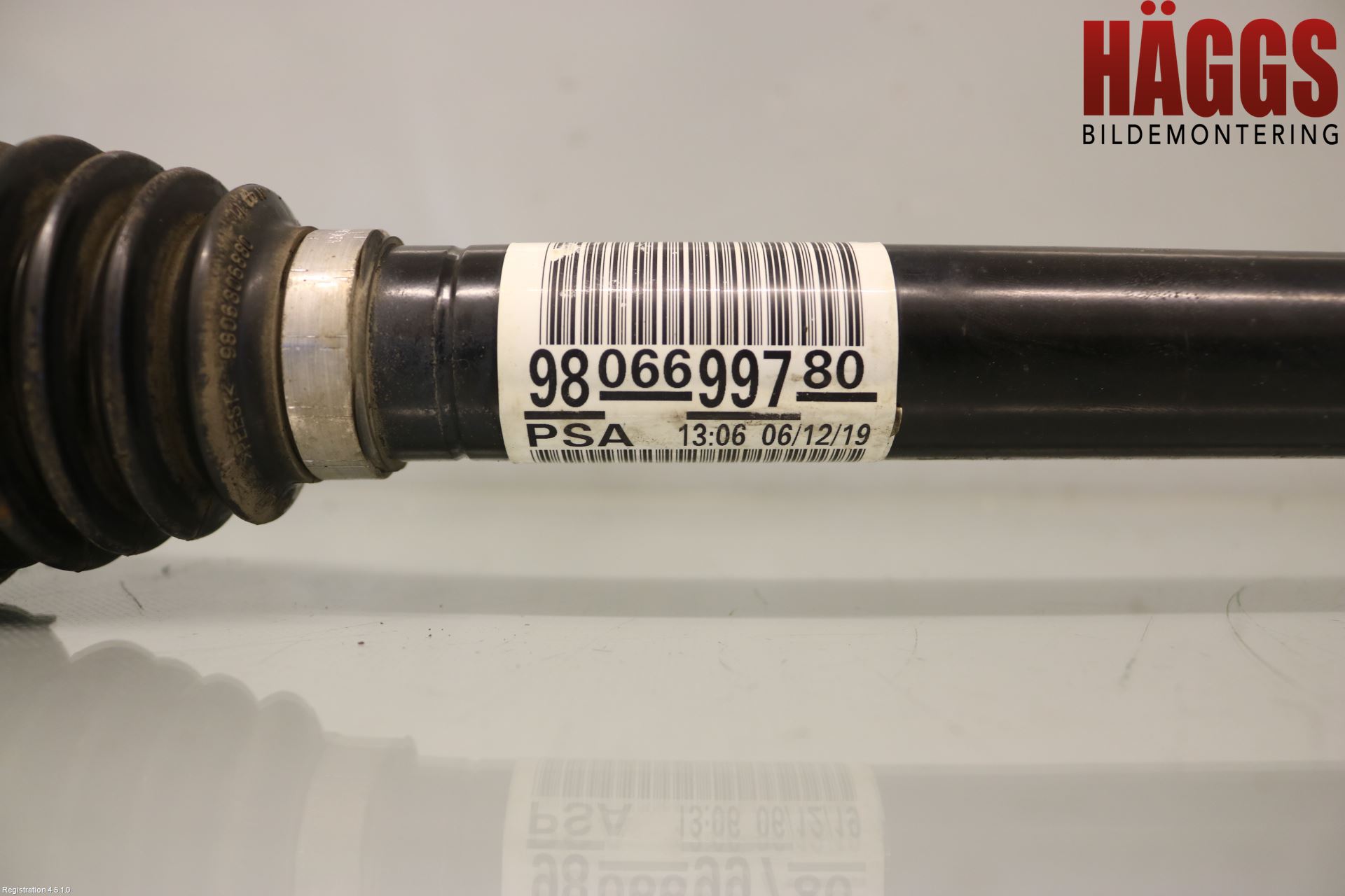 Peugeot PARTNER/E-PARTNER 19- Drivaxel Fram Höger