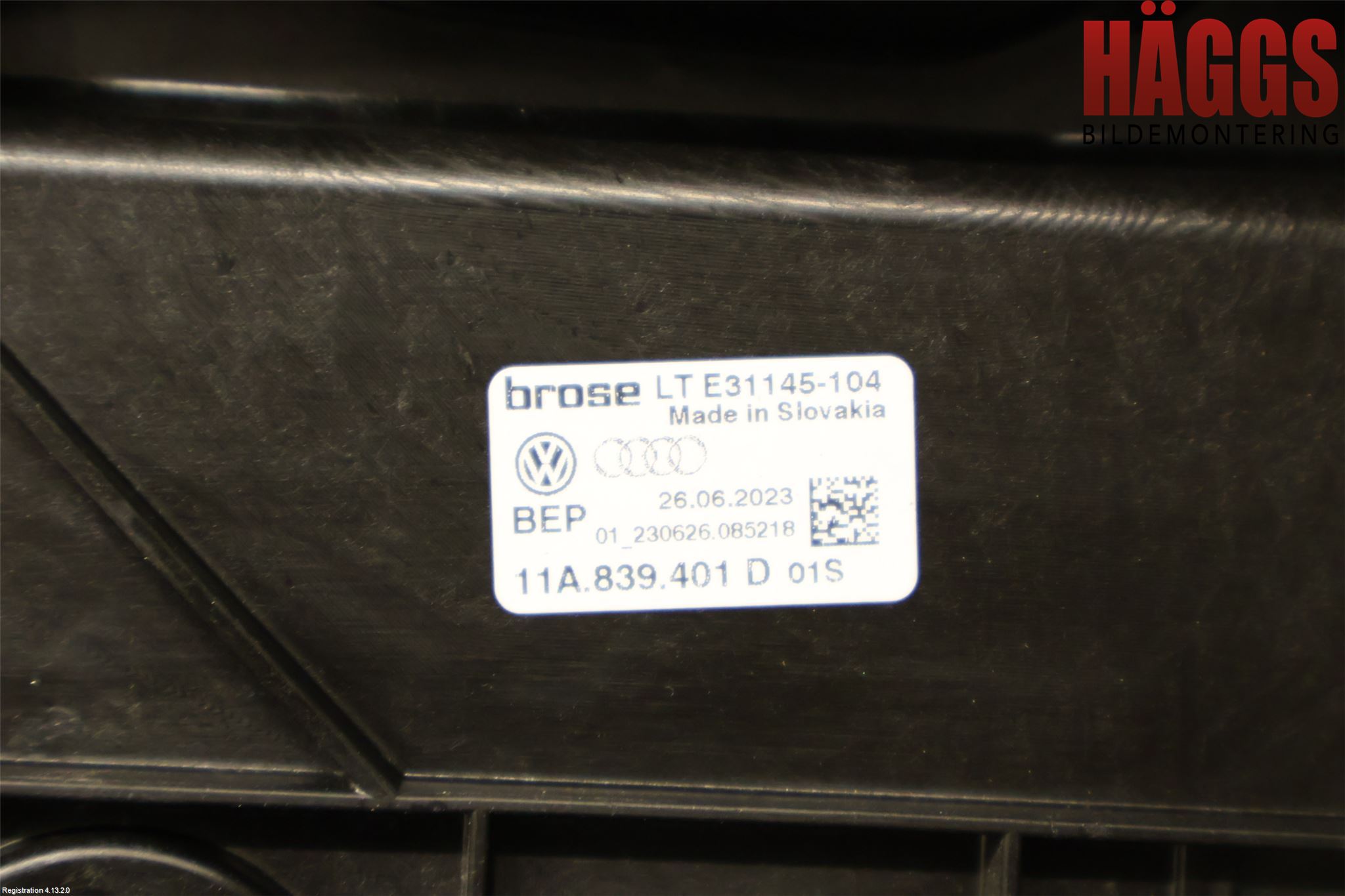 Volkswagen VW ID.4 21- Fönsterhissmekanism