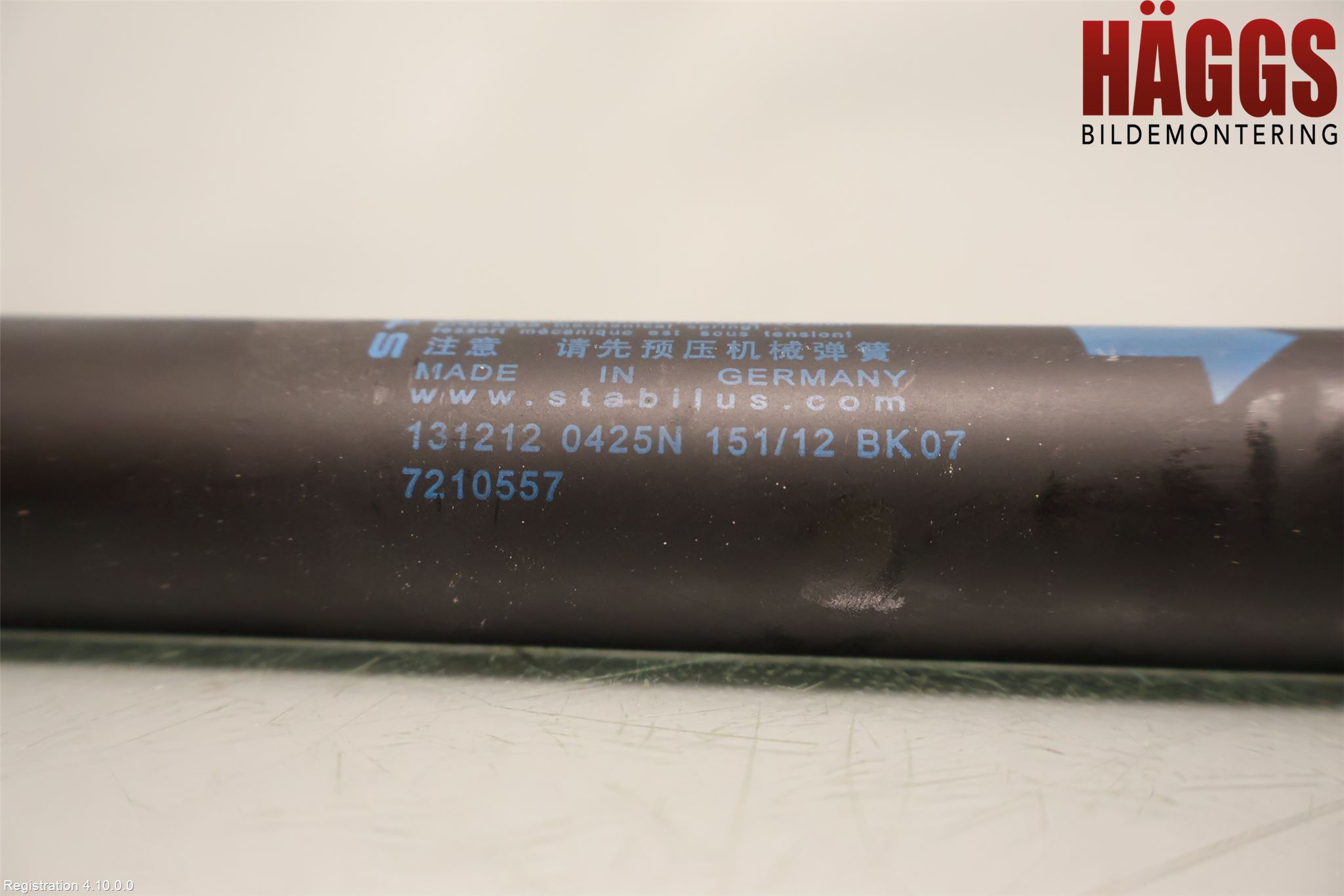 BMW 5 F10/F11/F18 09-17 Gasfjäder Baklucka