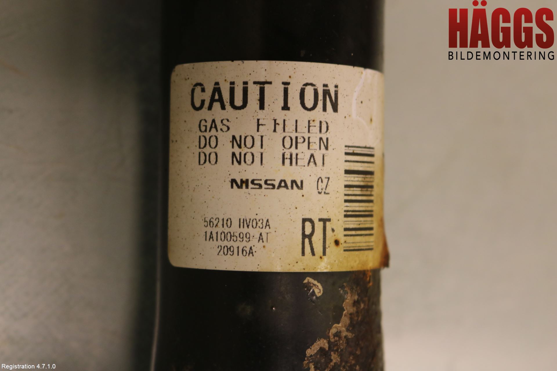 Nissan QASHQAI 17-21 Stötdämpare Bak