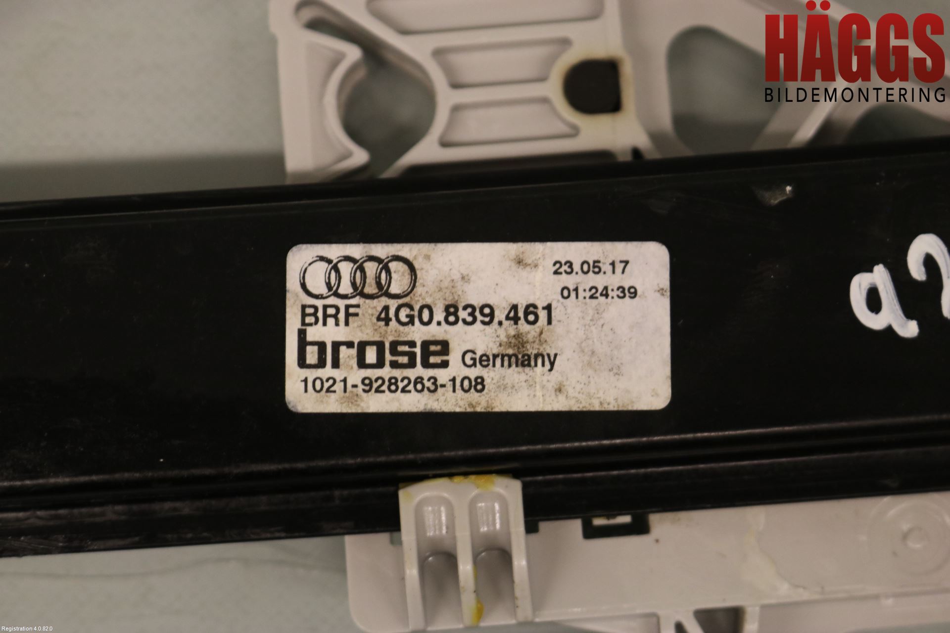 Audi A6 ALLROAD 12-18 Fönsterhissmekanism