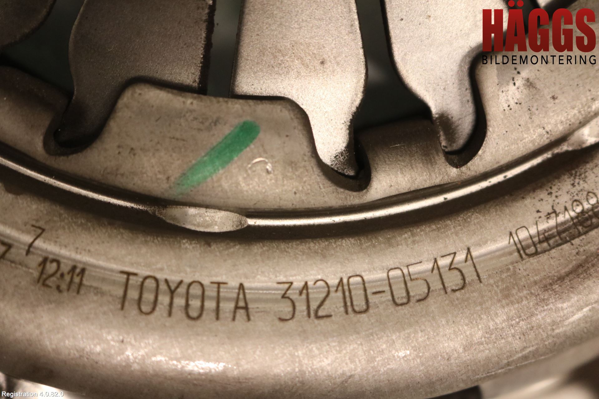 Toyota AVENSIS 16-18 Koppling-Lamell