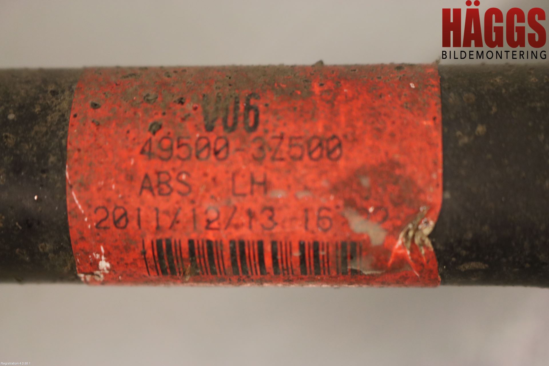 Hyundai i40 08-15 Drivaxel Fram Vänster