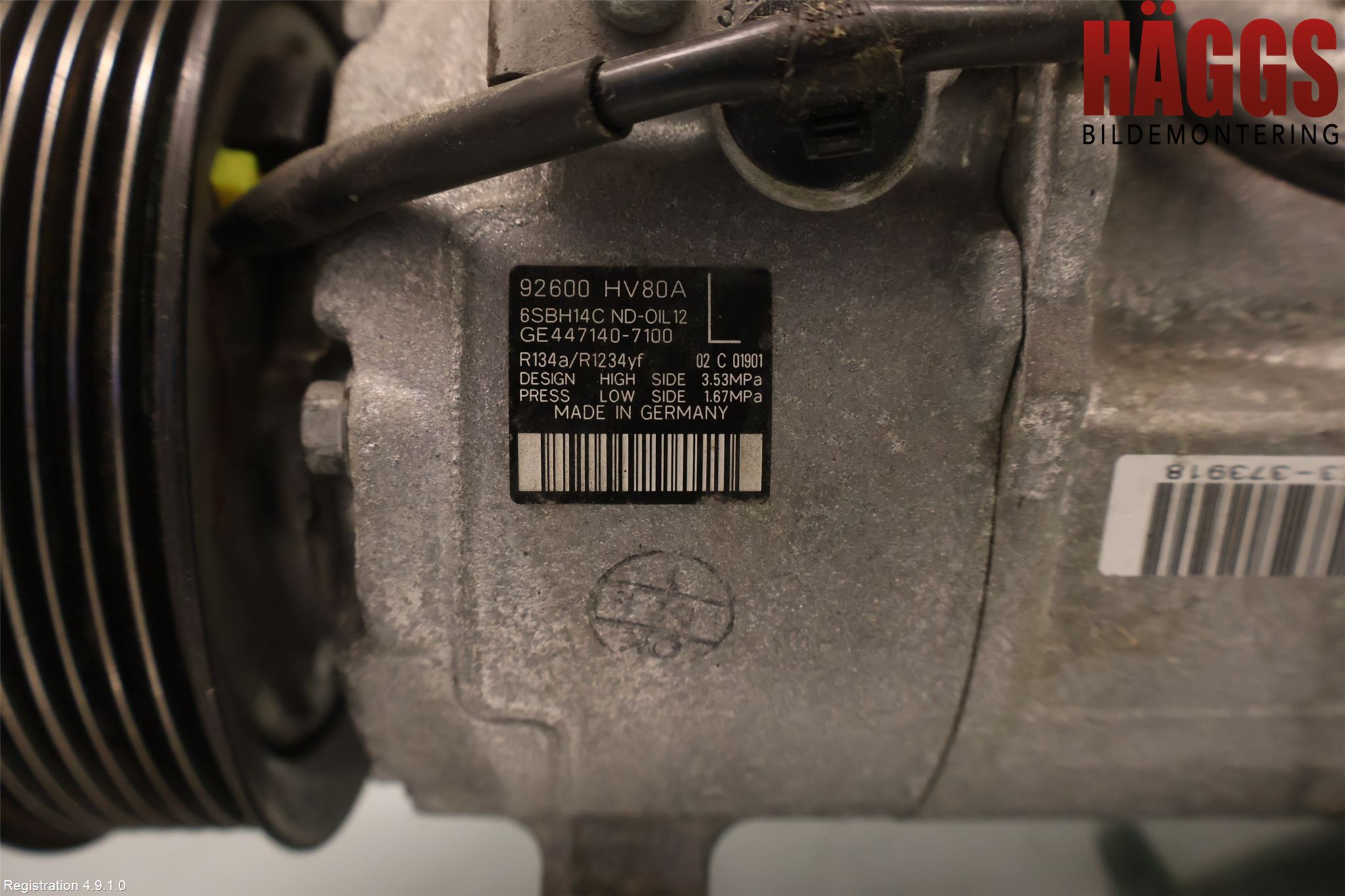 Nissan QASHQAI 17-21 Ac Kompressor