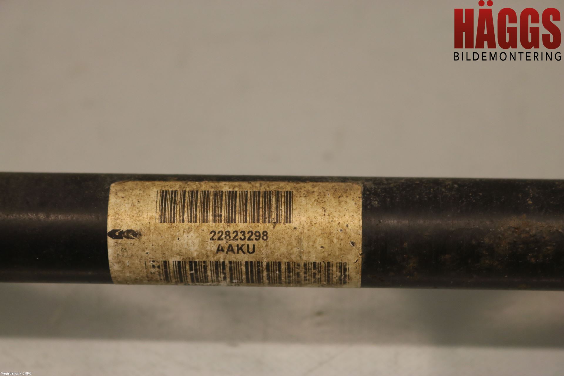Opel INSIGNIA 09-16 Drivaxel Bak Höger