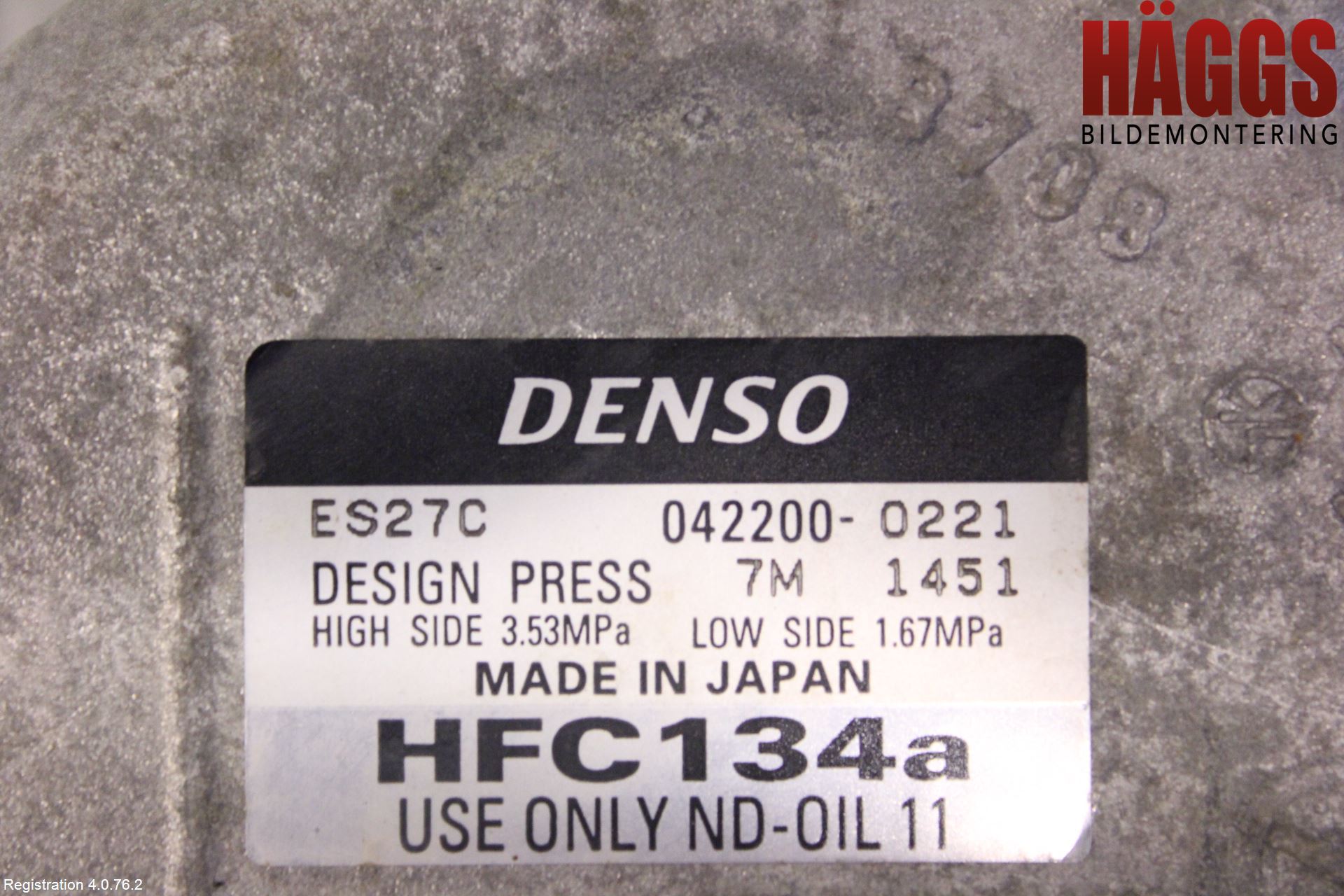 Lexus RX AL10 09-15 Ac Kompressor