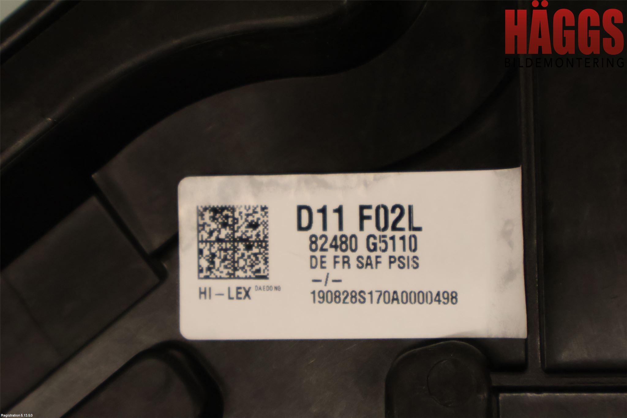 Kia NIRO (DE) 17-22 Fönsterhissmekanism