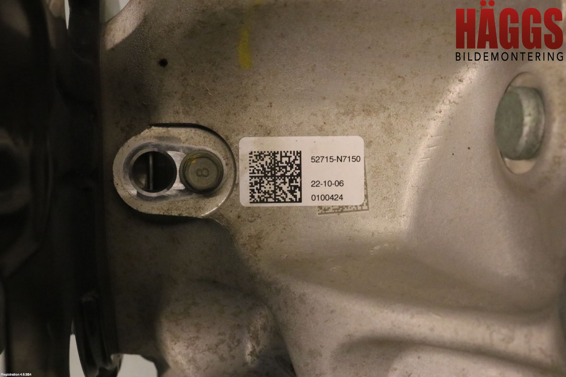 Kia SPORTAGE (NQ5) 22- Hjullagerhus-Spindel Vä B