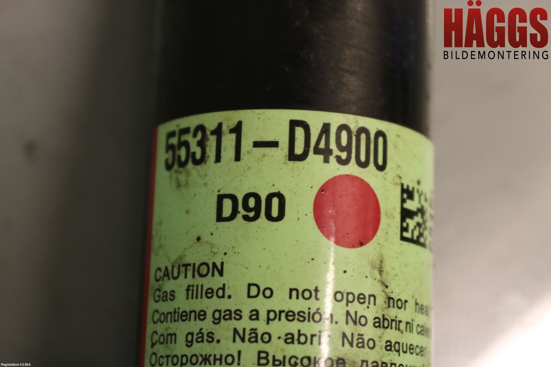 Kia OPTIMA 16-20 Stötdämpare Bak