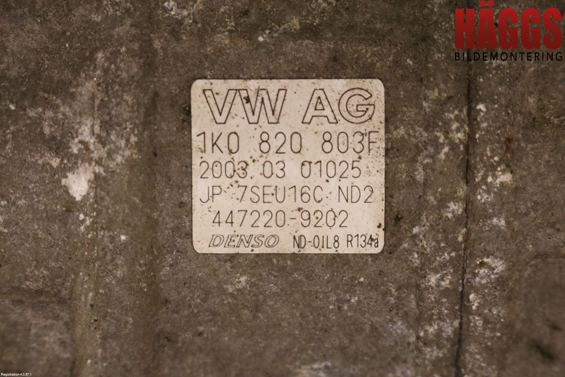 Audi A3/S3     04-05 Ac Kompressor