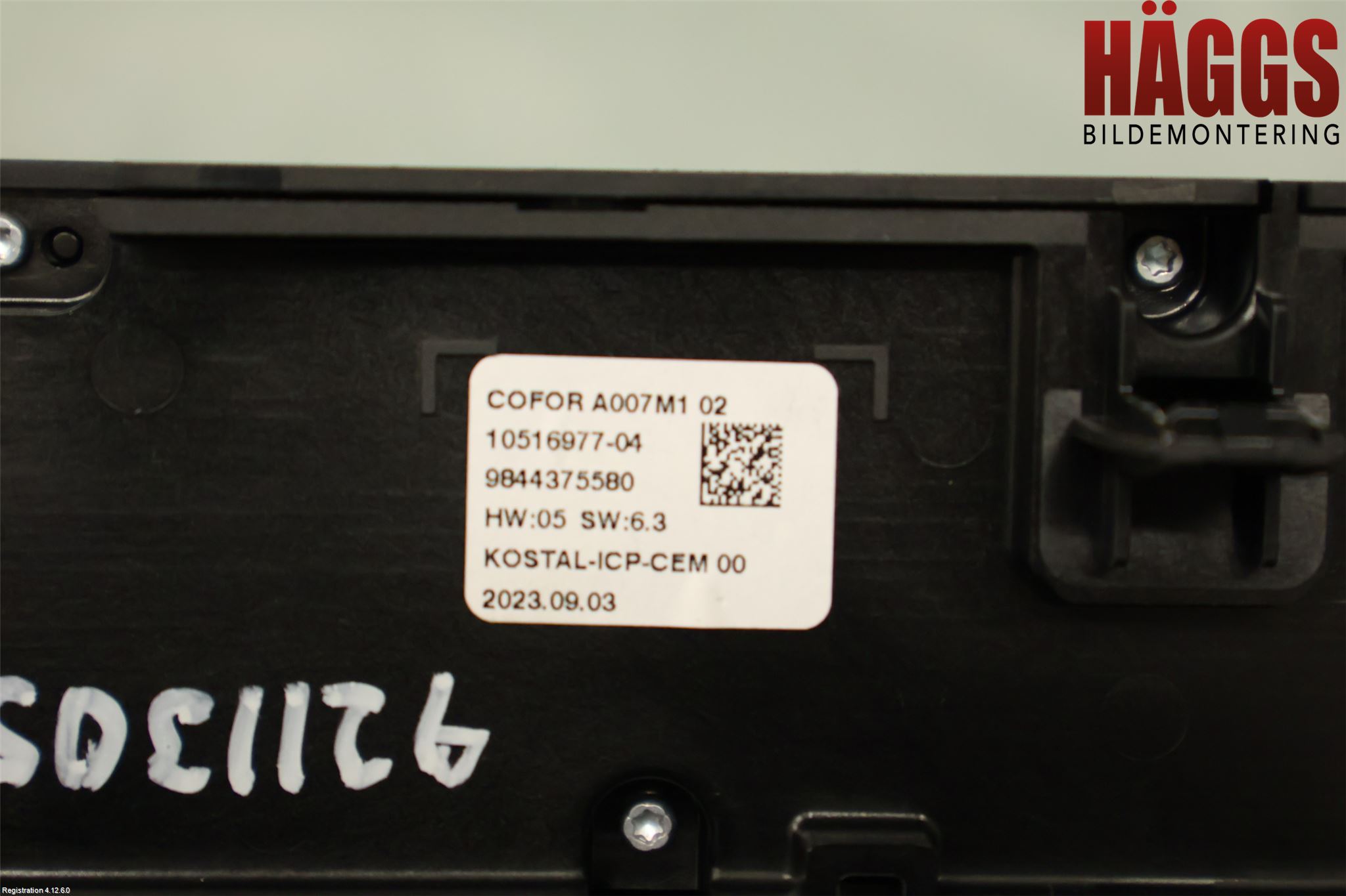 Citroen C4/E-C4 C4X/E-C4X III 21- Ac Styrenhet Ac Manöveren