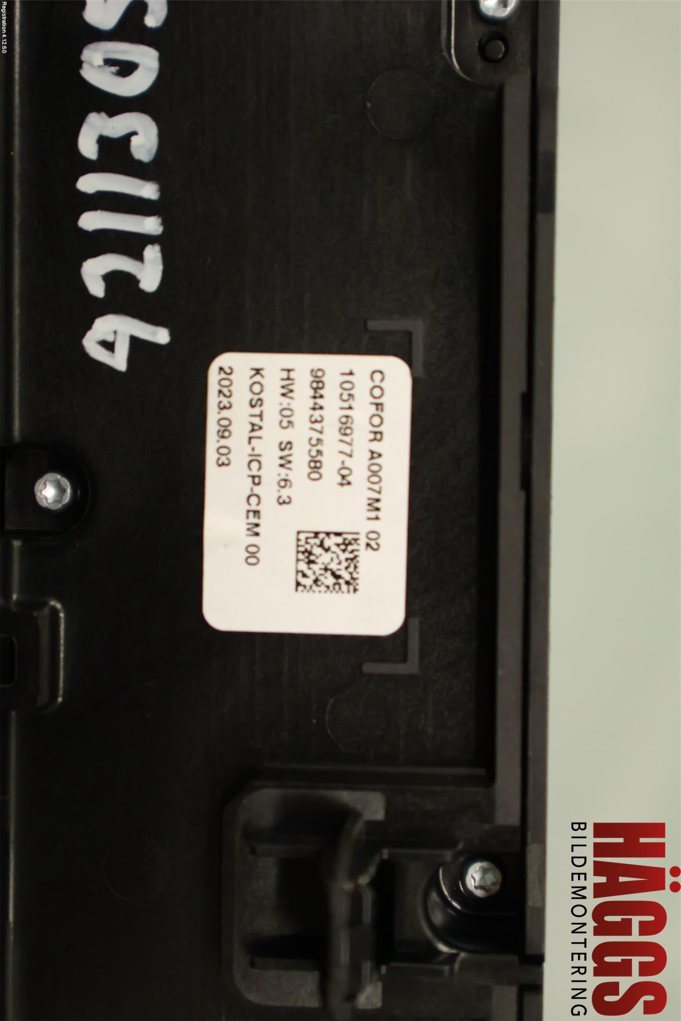 Citroen C4/E-C4 C4X/E-C4X III 21- Ac Styrenhet Ac Manöveren