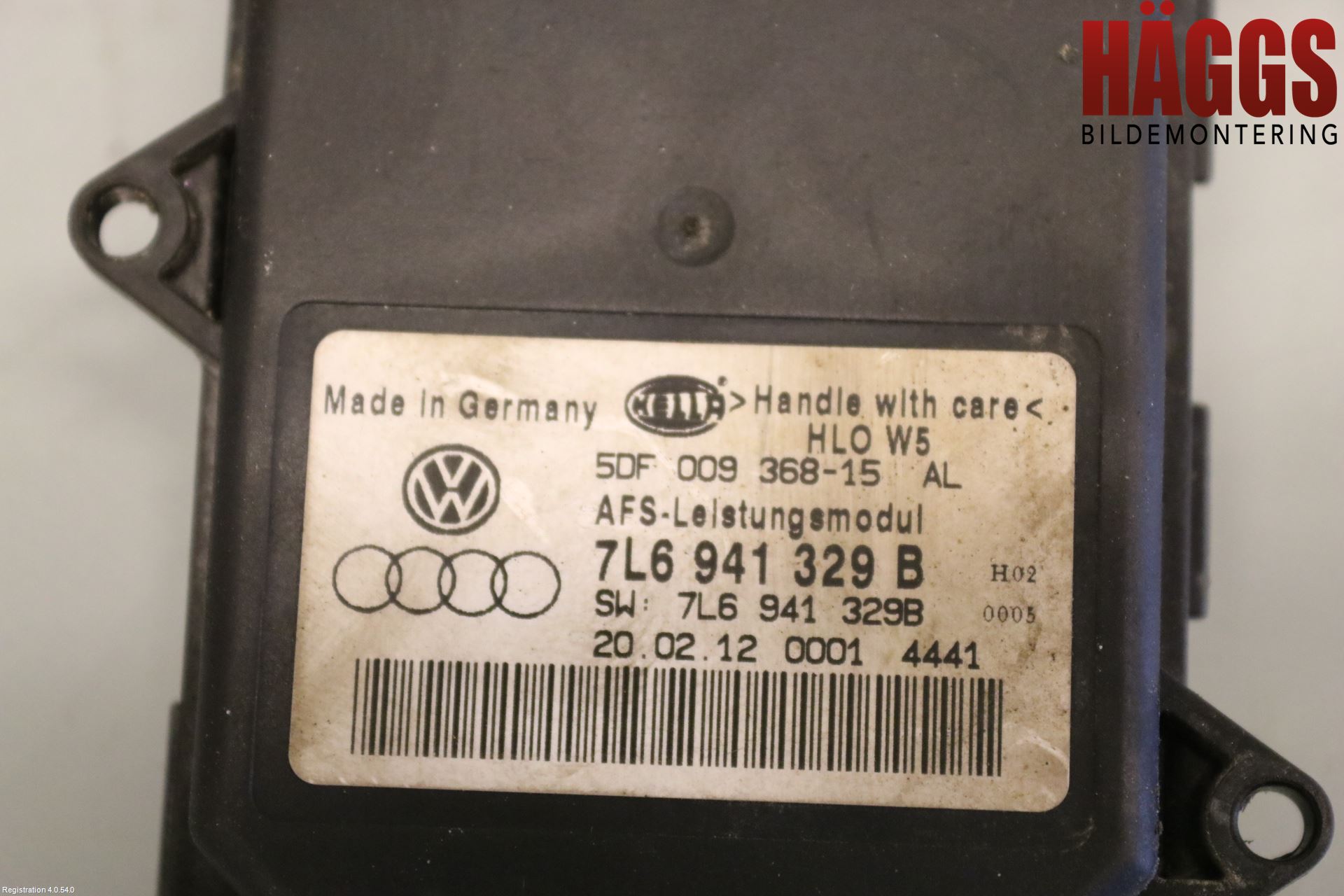 Skoda SUPERB 09-15 Styrenhet Strålkastare