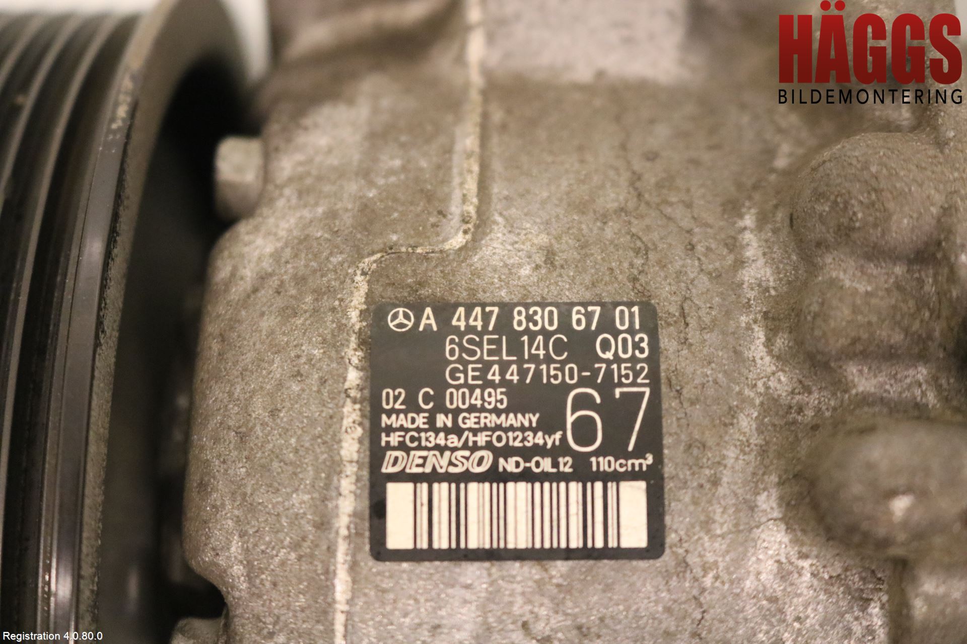 Mercedes-Benz MB VITO/V-KLASS (W640,W447,W448) 14- Ac Kompressor