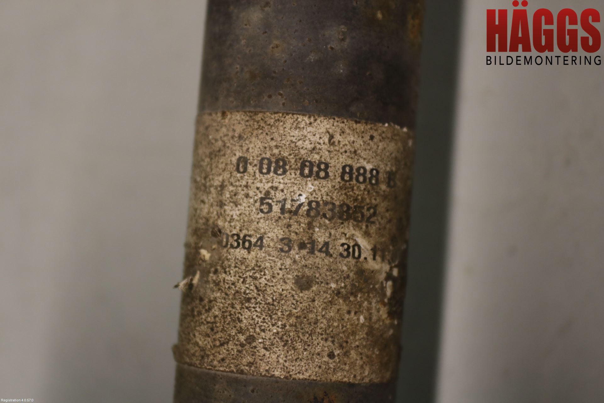 Citroen NEMO Drivaxel Fram Höger