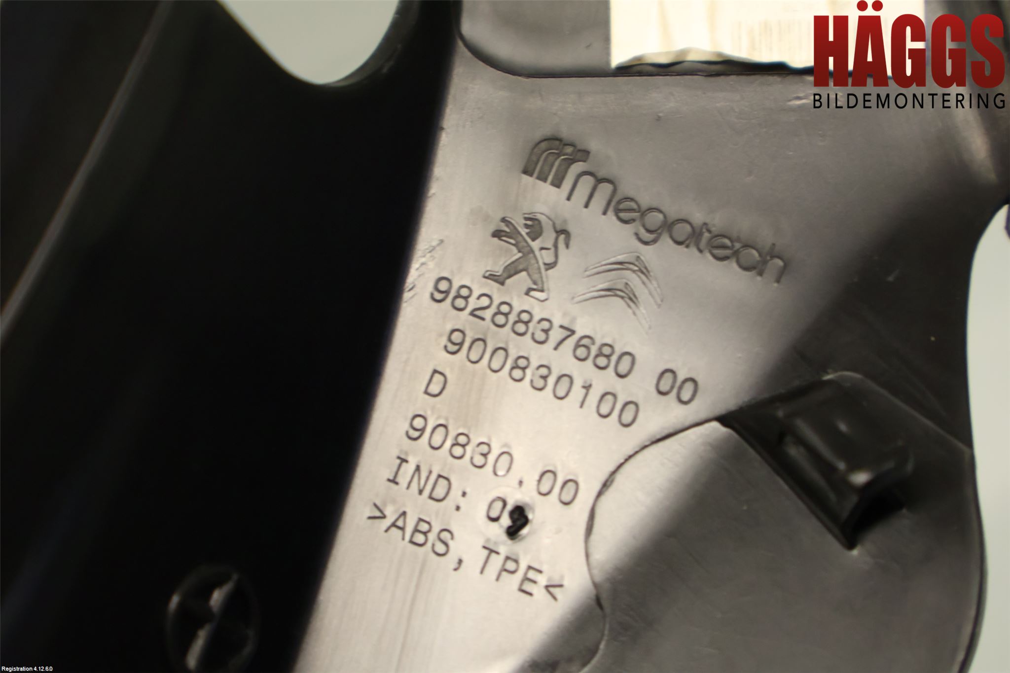 Peugeot 2008/E-2008 20- List Bak-Baklucka