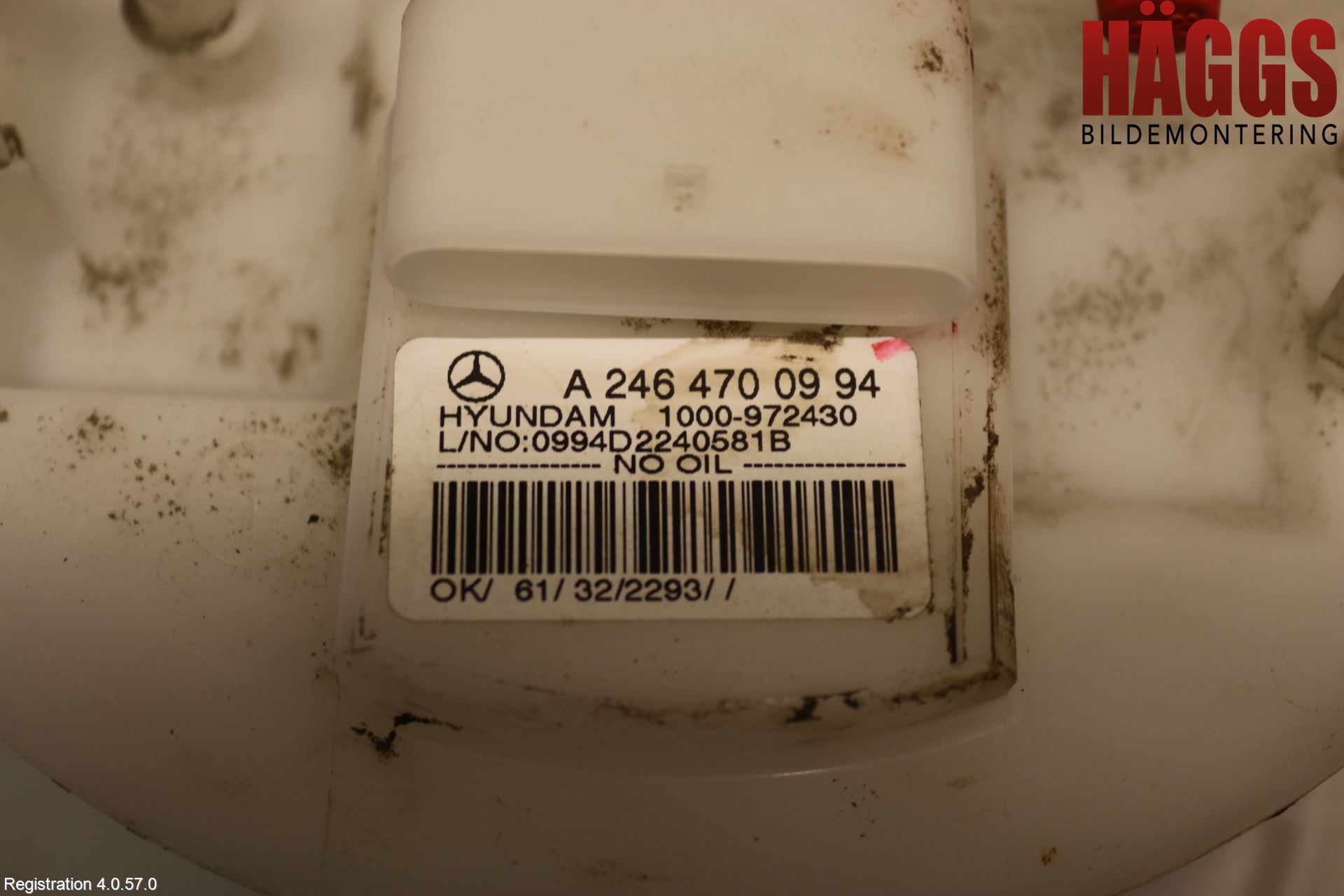 Mercedes-Benz MB A-KLASS (W176) 13-18 Bränslepump El