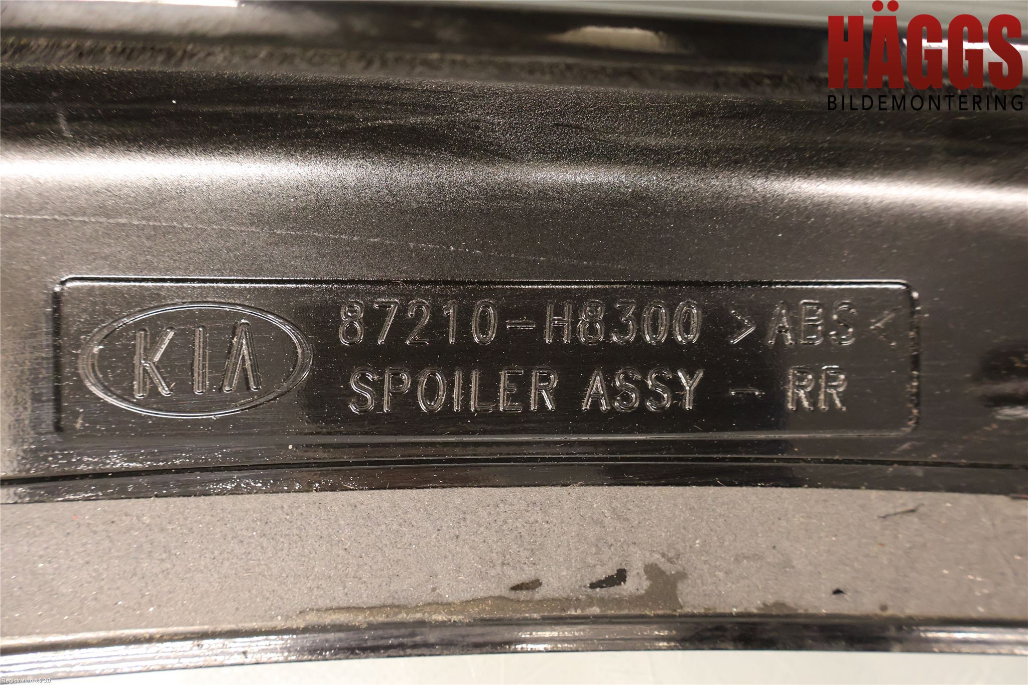Kia RIO 17- Spoiler Baklucka