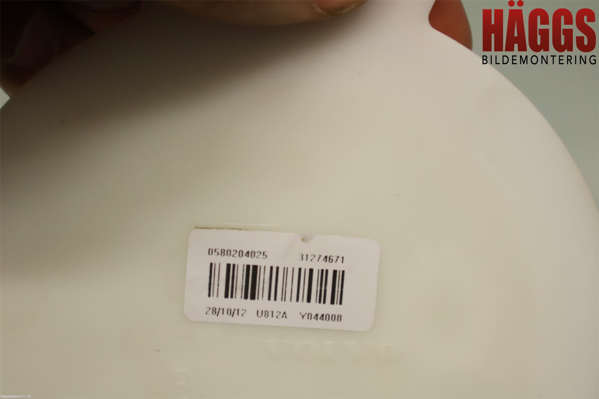 Volvo V60 11-13 Givare Tank