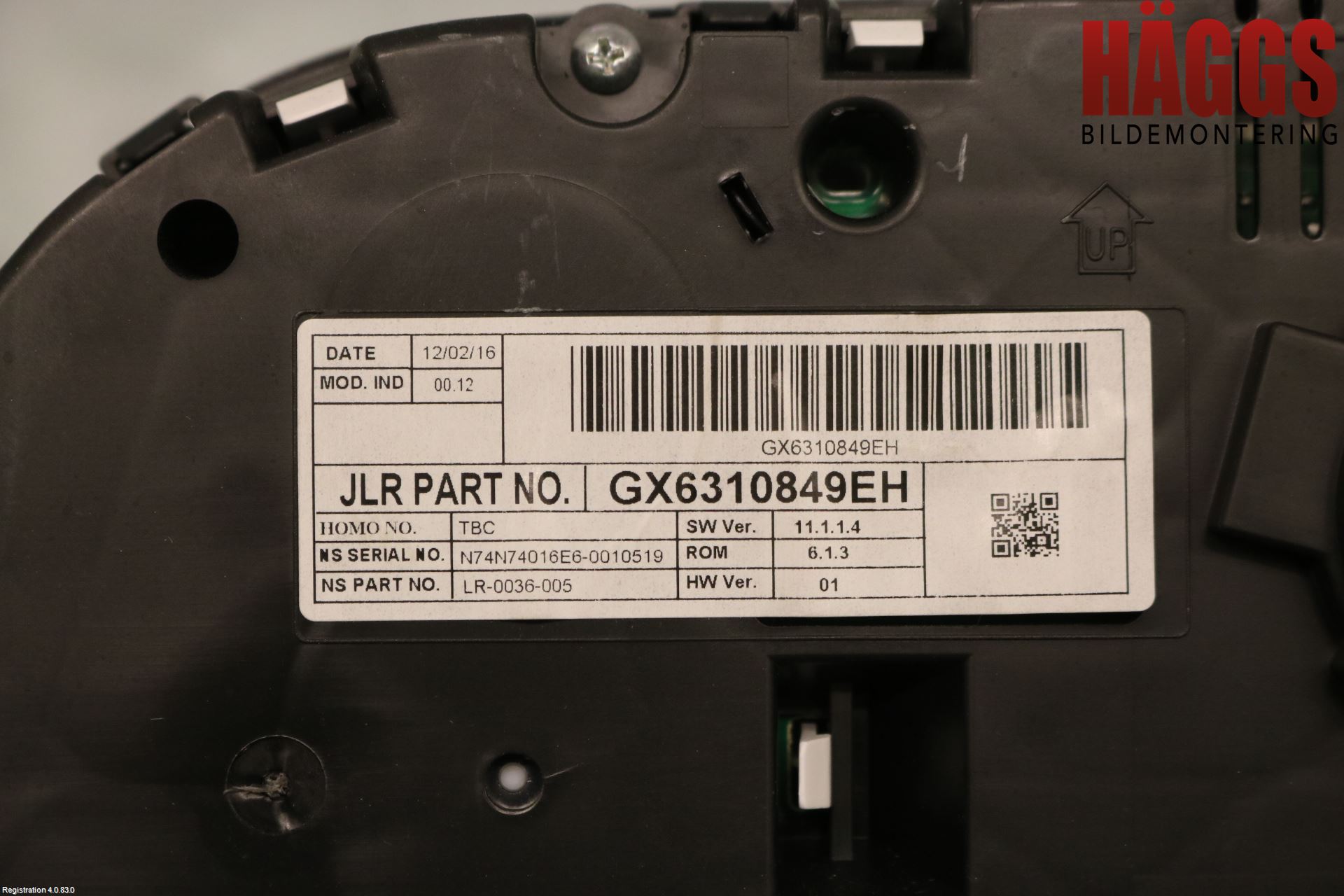 Jaguar XF (X260) 16-24 Instrument Komb