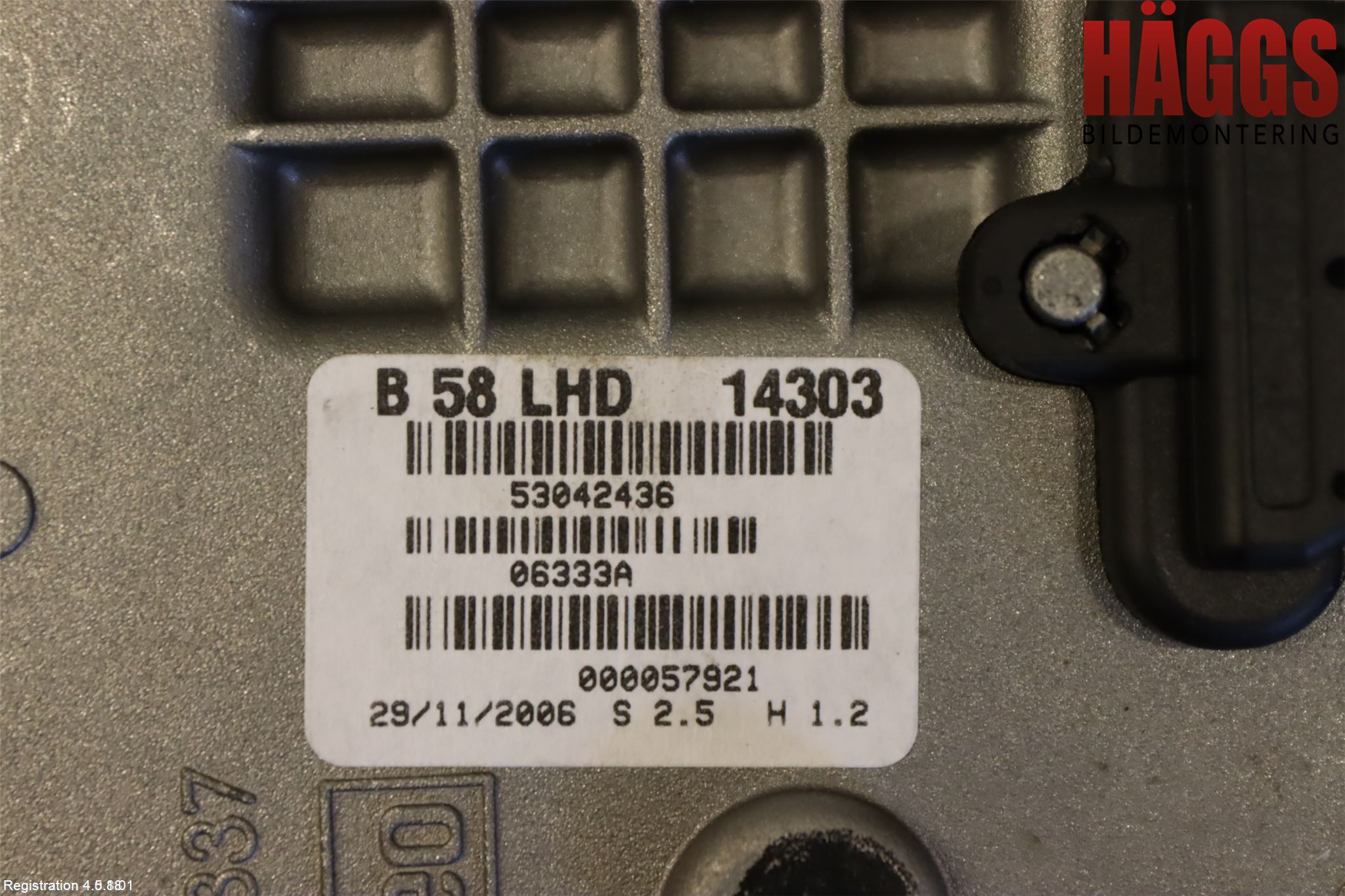Citroen C4 PICASSO 06-13 Torkarmotor Vindruta