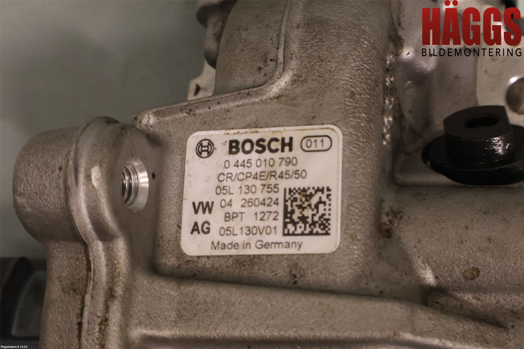 Audi A6 F2/C8 19- Bränsle Insppump Diesel