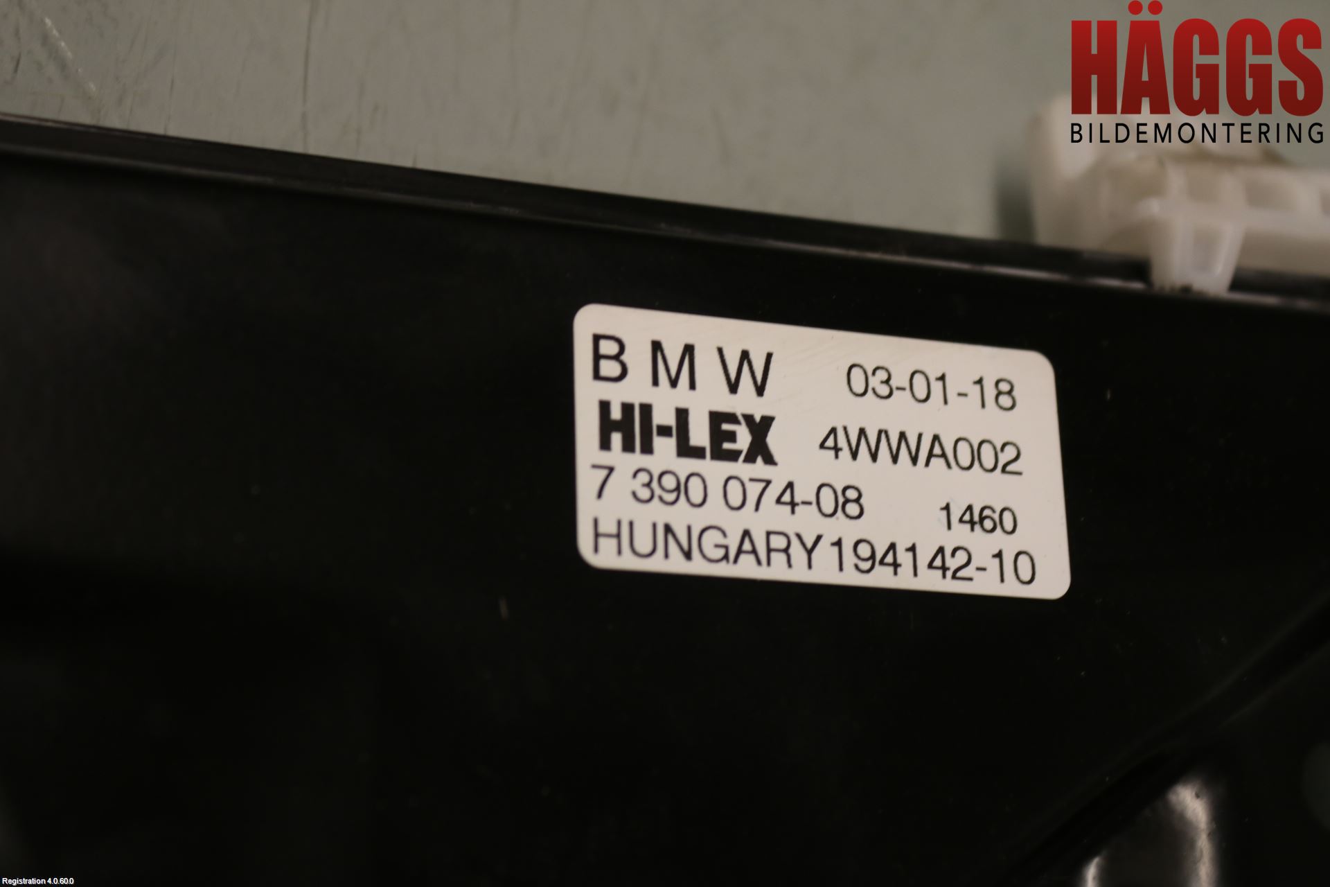 Mini COUNTRYMAN F60 17-23 Fönsterhiss El Kompl