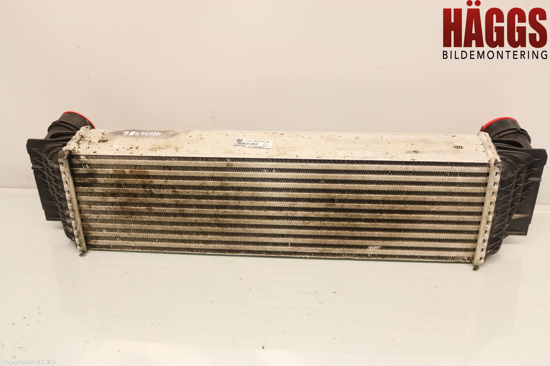 BMW 5 F10/F11/F18 09-17 Laddluft-Intercooler Kyl
