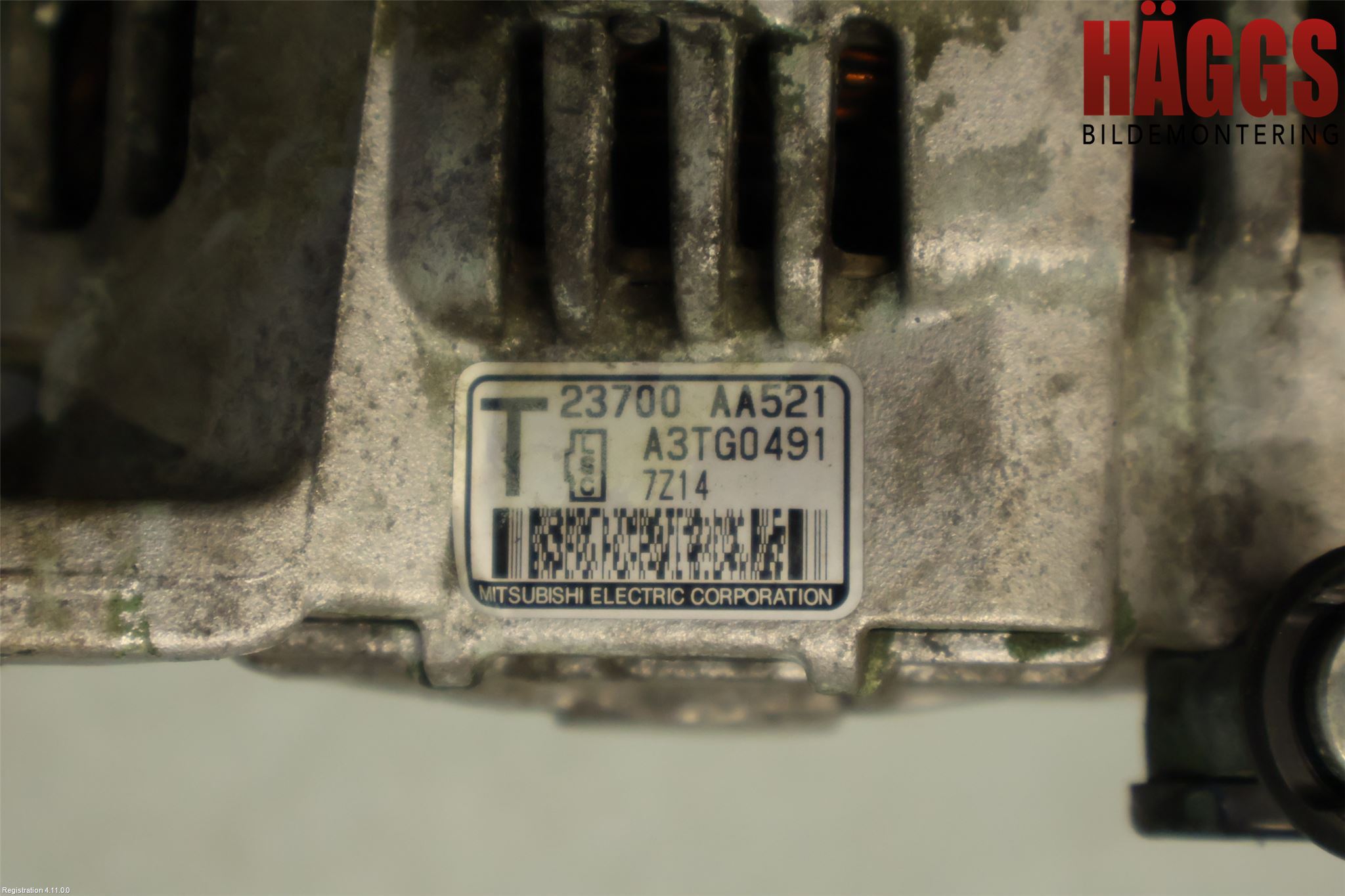 Subaru IMPREZA III 08-11 Generator