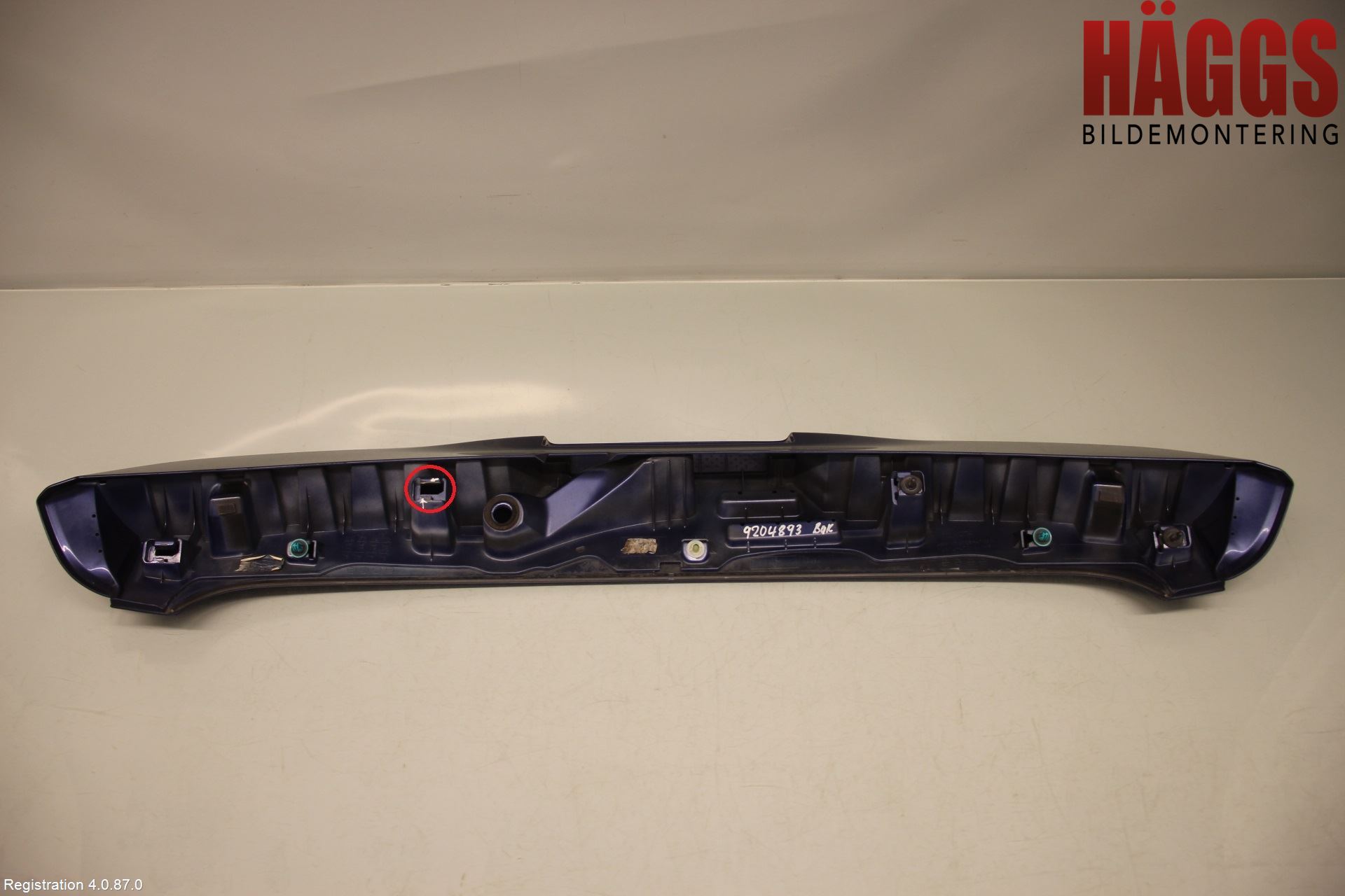 Toyota PRIUS+ ZVW40 12-20 Spoiler Baklucka