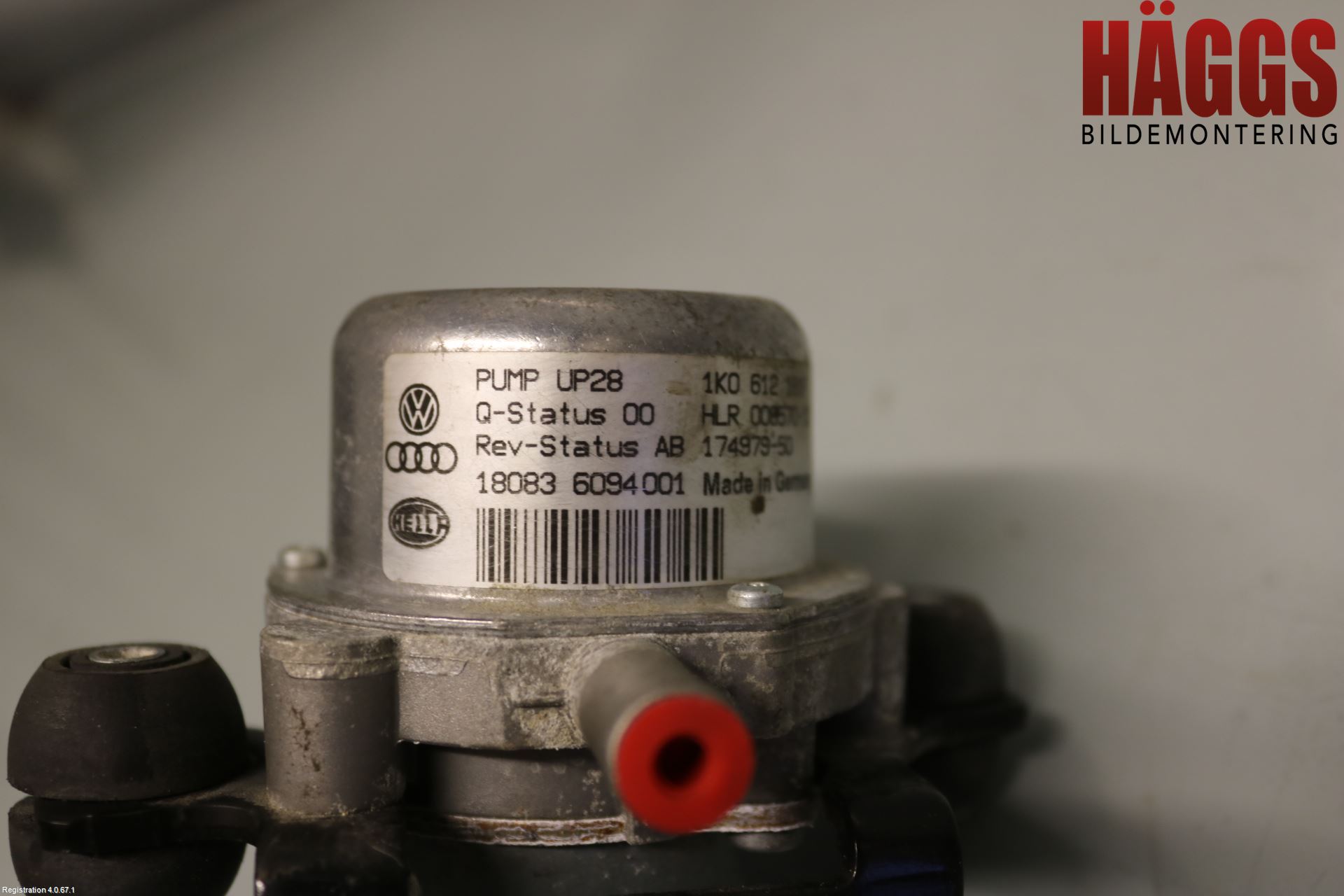 Volkswagen VW GOLF / E-GOLF VII 13-20 Vakuumpump