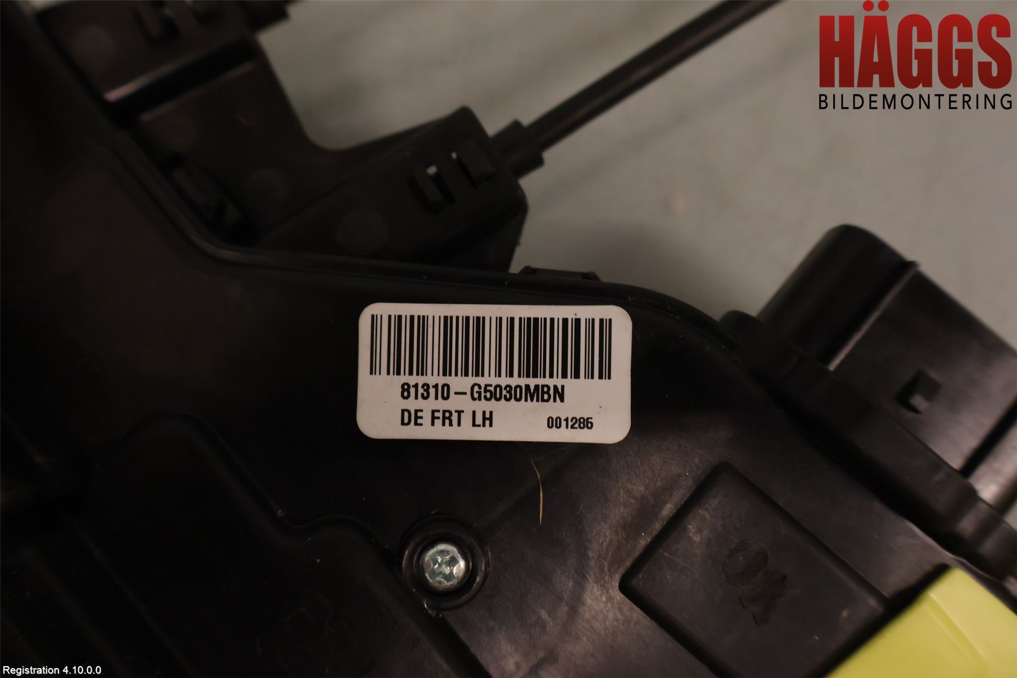 Kia NIRO (DE) 17-22 Låskista-Dörrlås