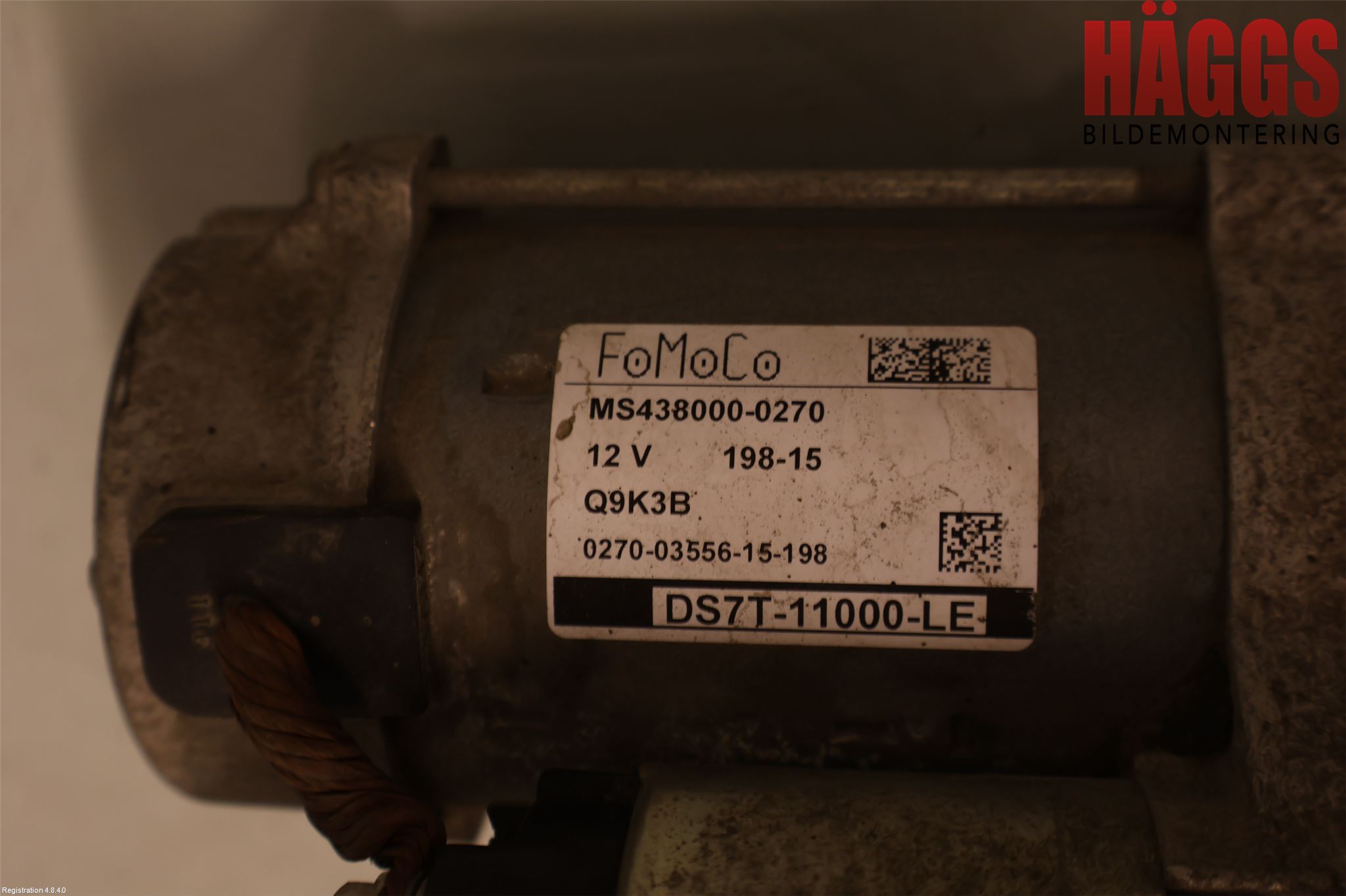 Ford KUGA 13-16 Startmotor Diesel