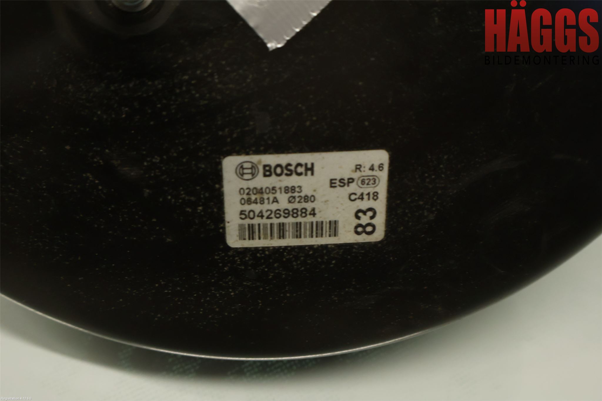 Iveco DAILY 14->> Bromsservo