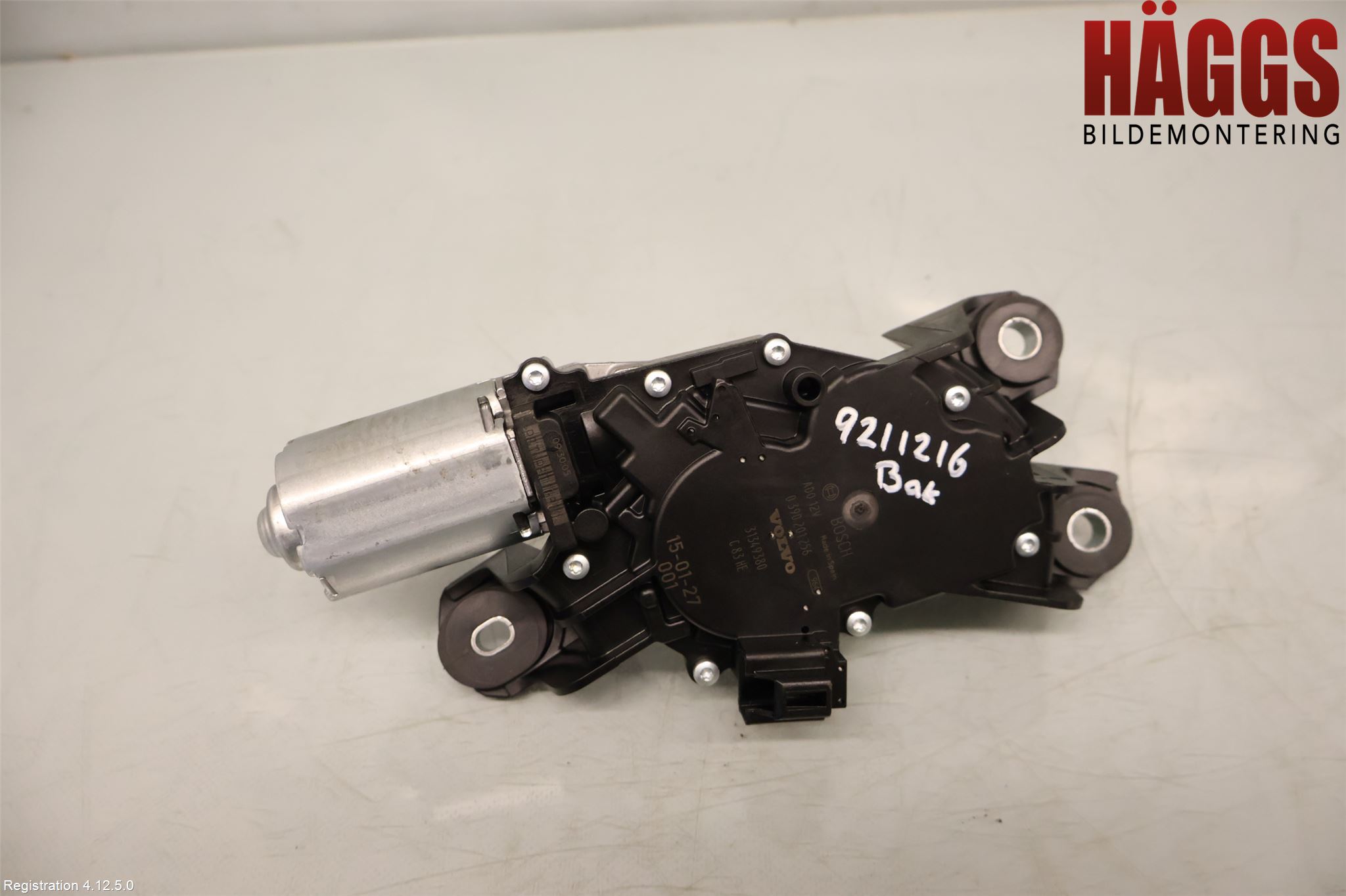 Volvo XC90/RECHARGE 16- Torkarmotor Baklucka